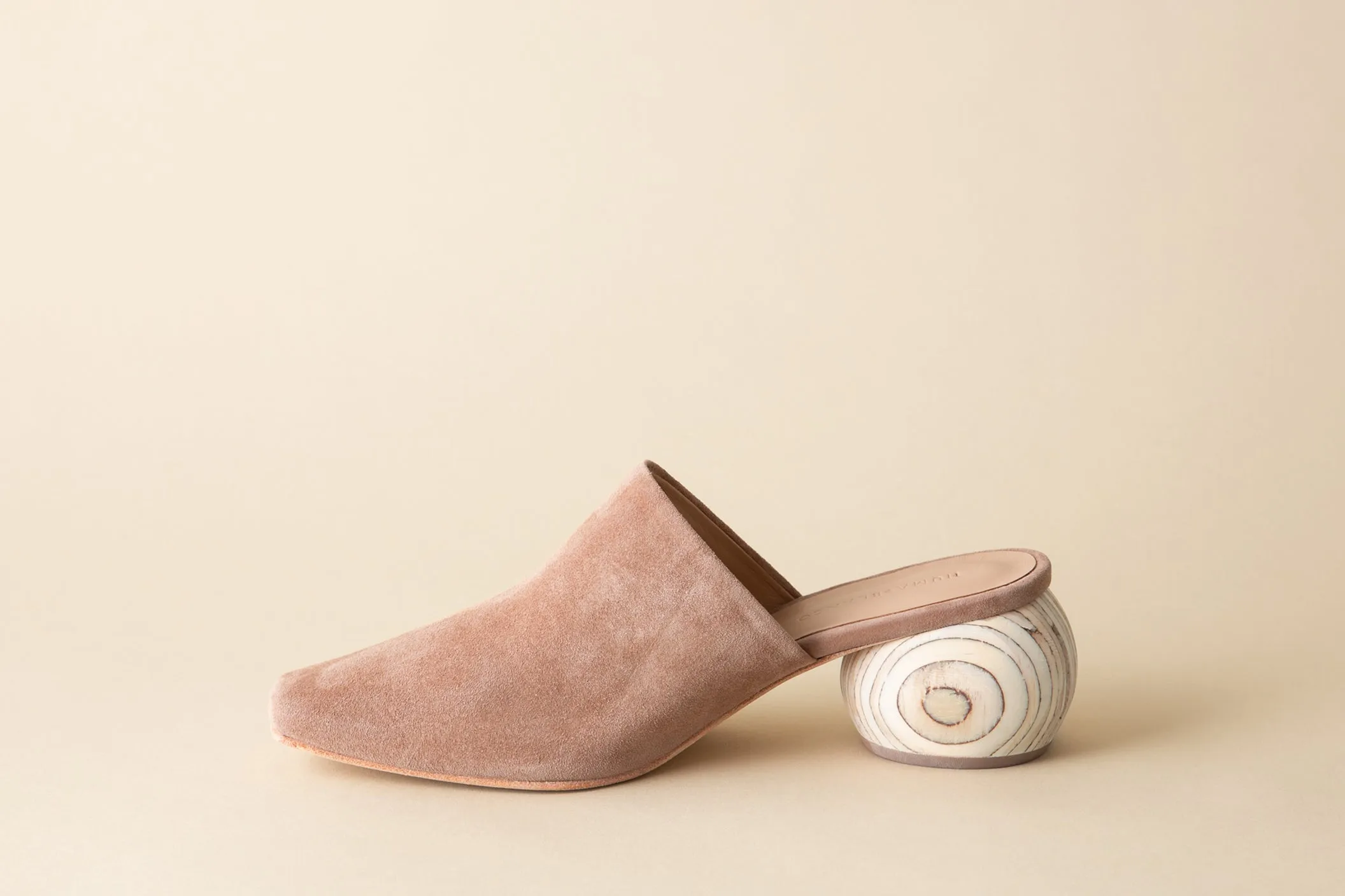 MINA MULE LATTE SUEDE sold by Huma Blanco product image thumbnail 3