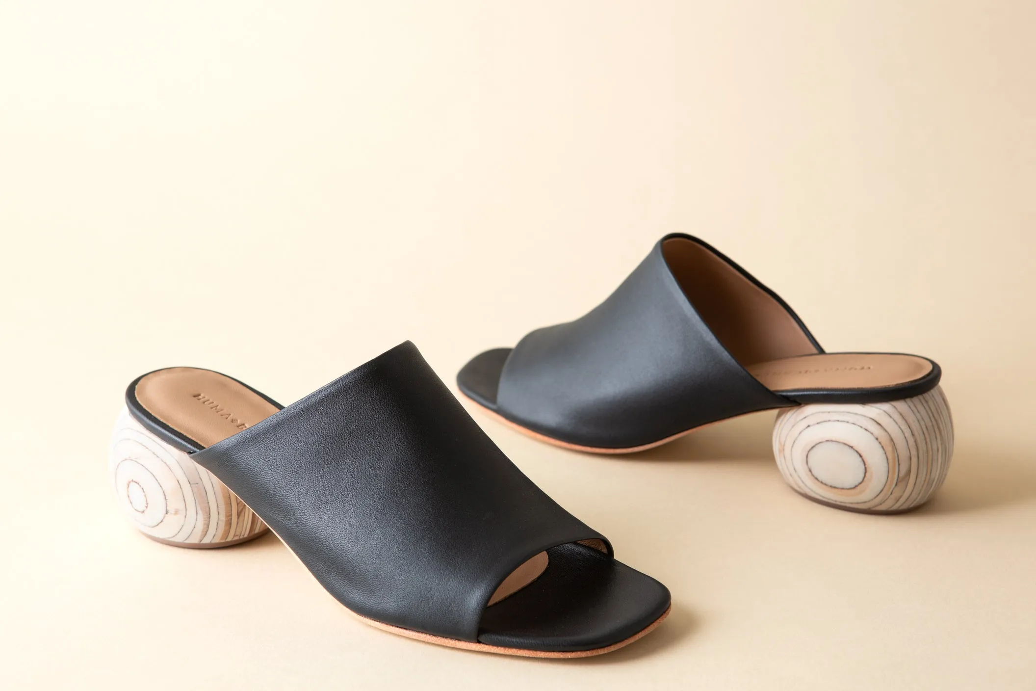 MILLA MULE COAL NAPPA sold by Huma Blanco product image thumbnail 2