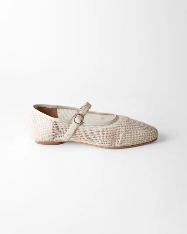 PENNY BALLET FLAT NATURAL JUTE made by Huma Blanco