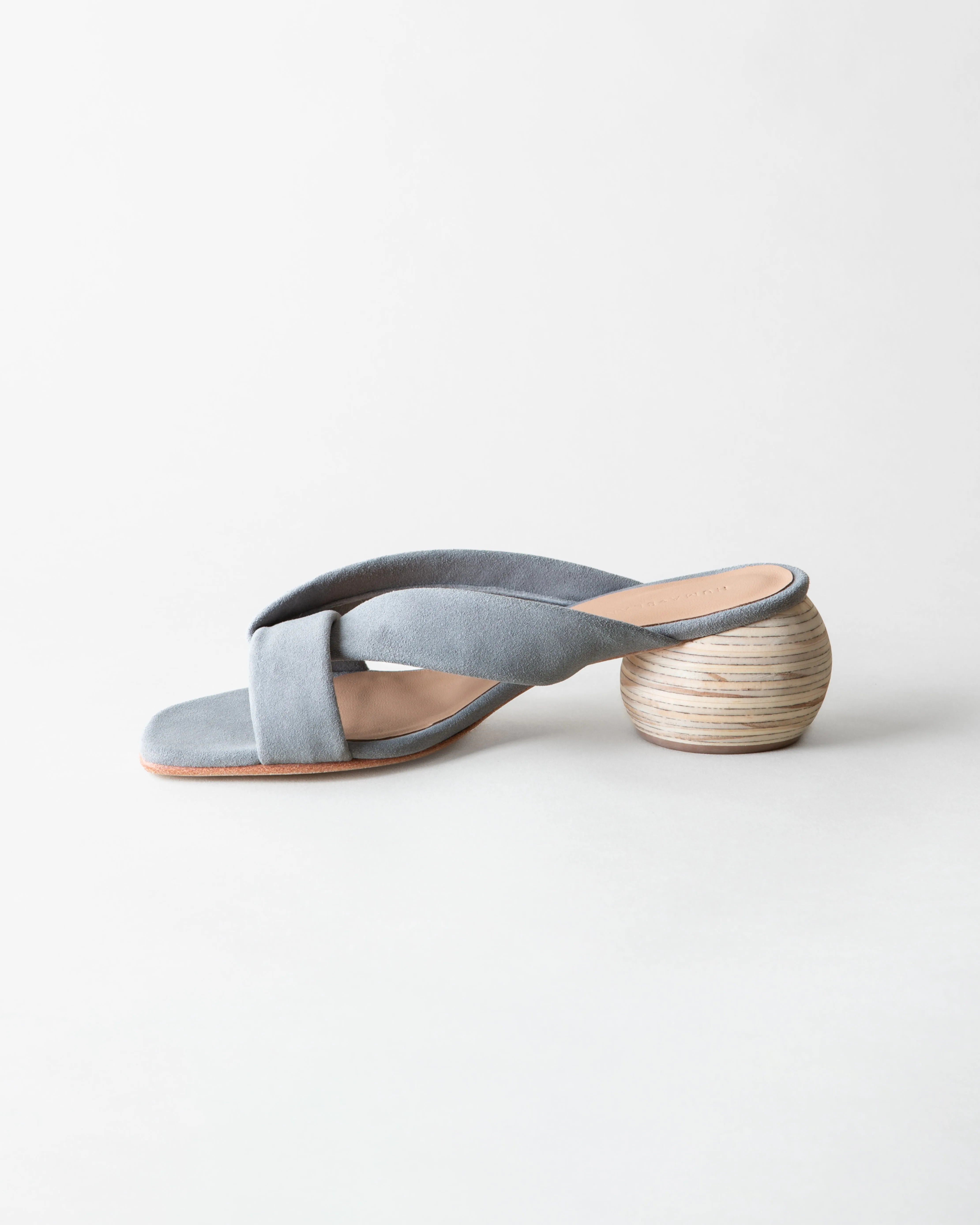 KIRA HEELED SANDAL GREY SUEDE sold by Huma Blanco product image thumbnail 3