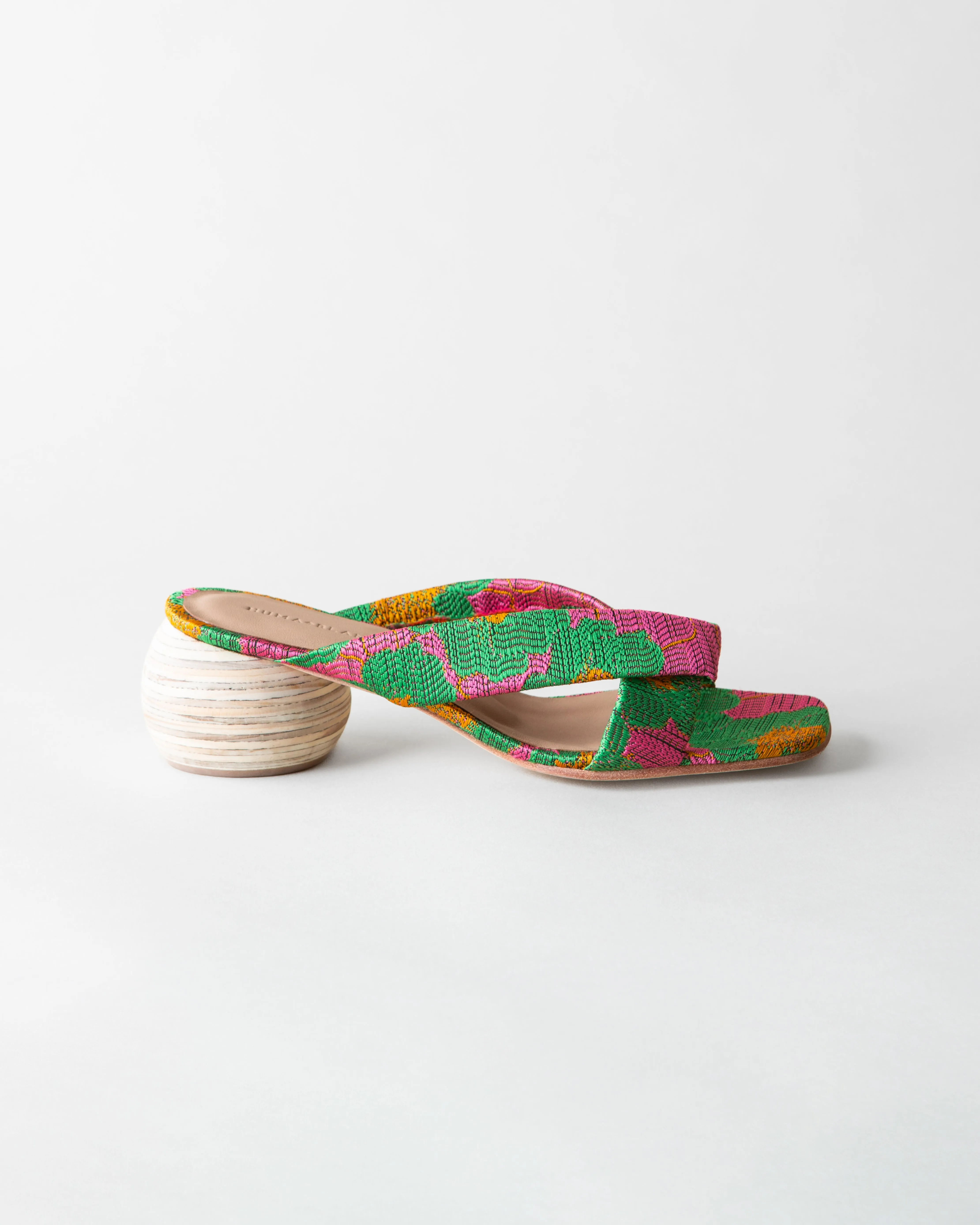 KIRA HEELED SANDAL FLORAL sold by Huma Blanco