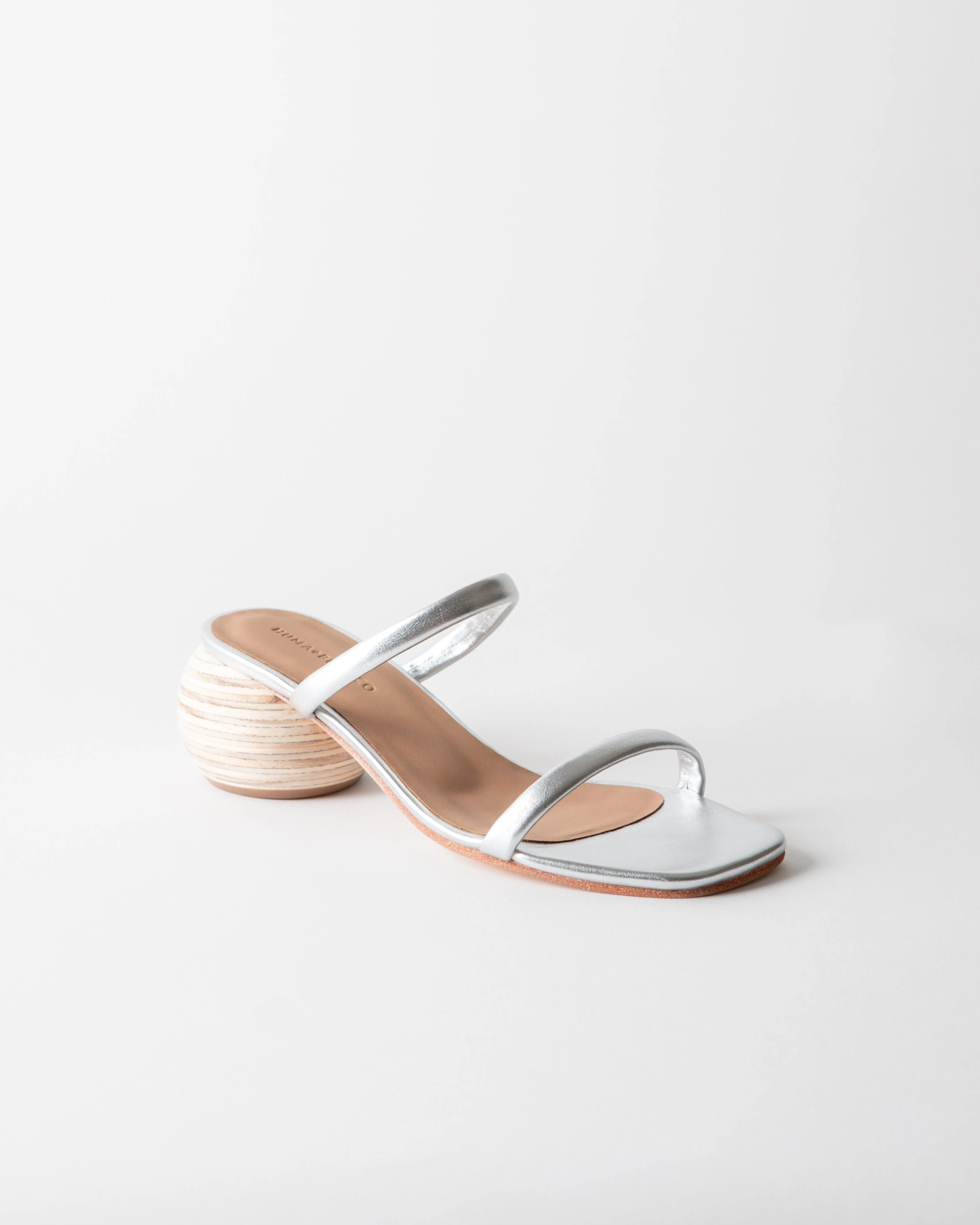 CHACHI HEELED SANDAL SILVER sold by Huma Blanco product image thumbnail 4