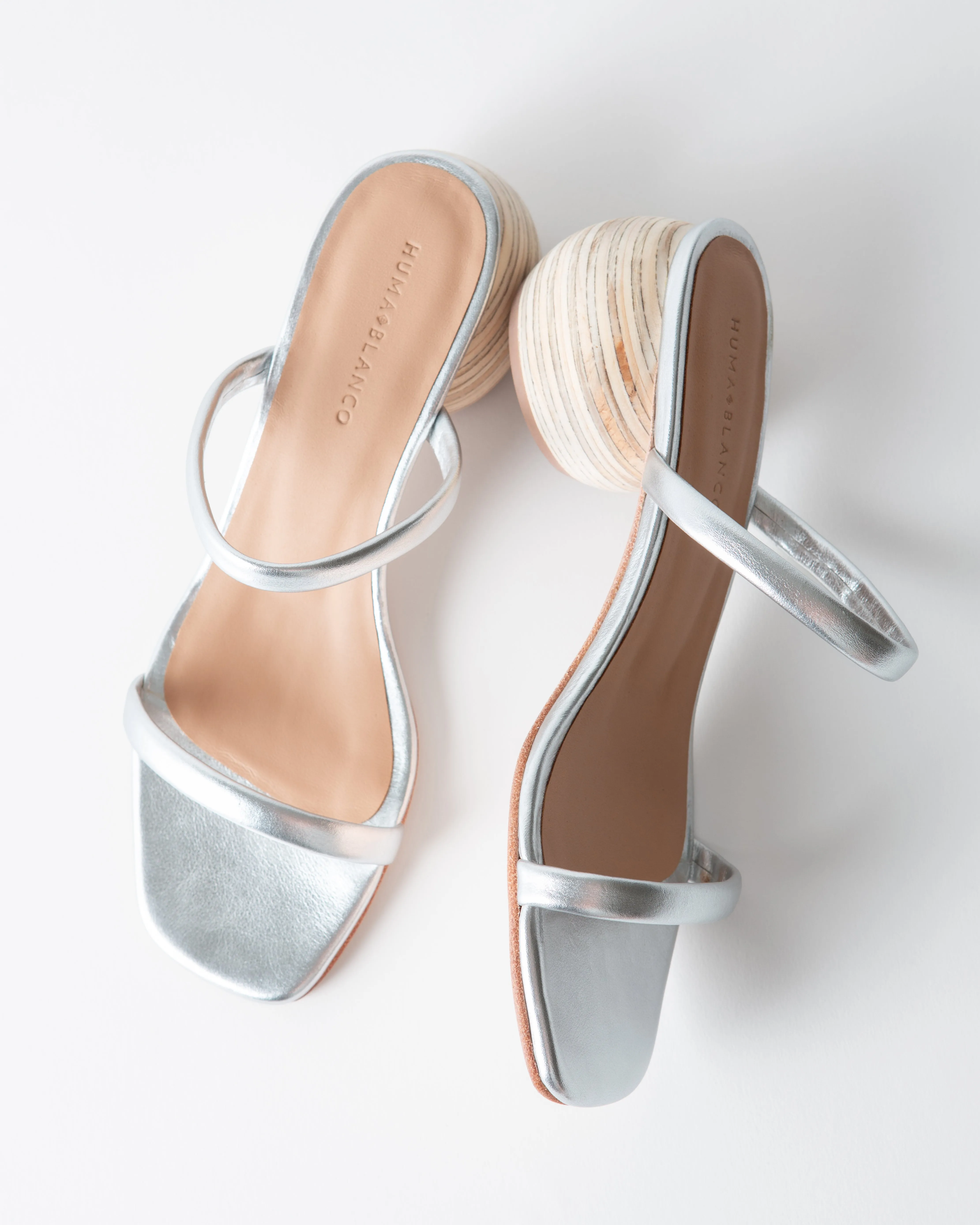 CHACHI HEELED SANDAL SILVER sold by Huma Blanco product image thumbnail 2