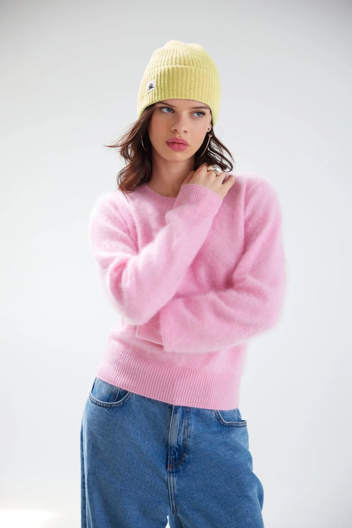 MAYA RIBBED BEANIE | LIMONADA sold by Colorush product image thumbnail 2