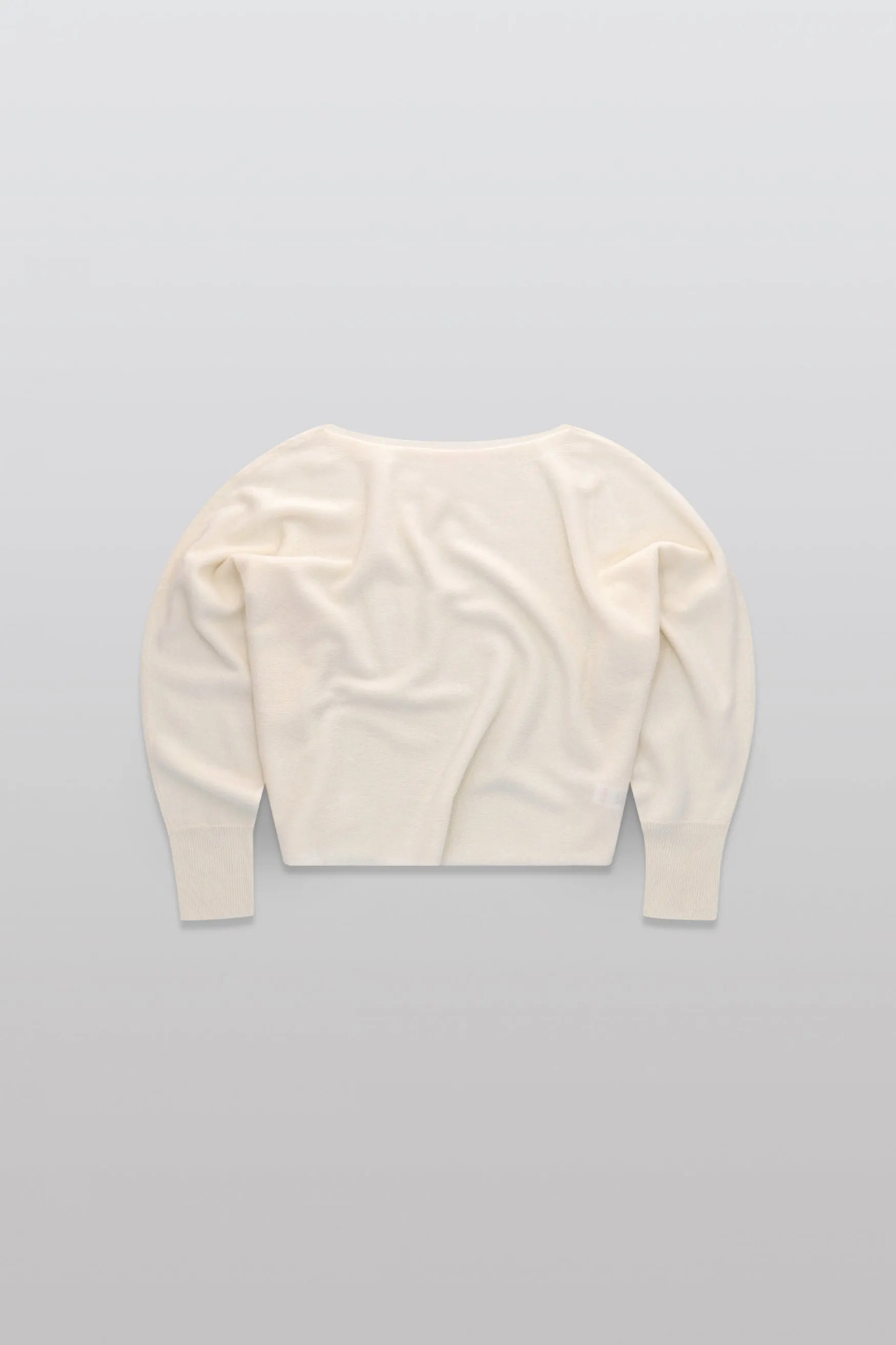 YANGON BOAT NECK | ORGANIC WHITE sold by Colorush