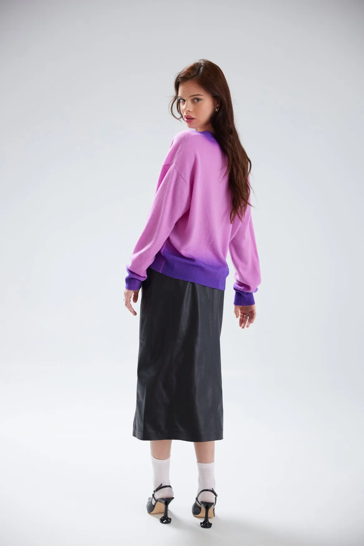 ALORA DIP TRIM V NECK | BRAMBLE sold by Colorush product image thumbnail 4