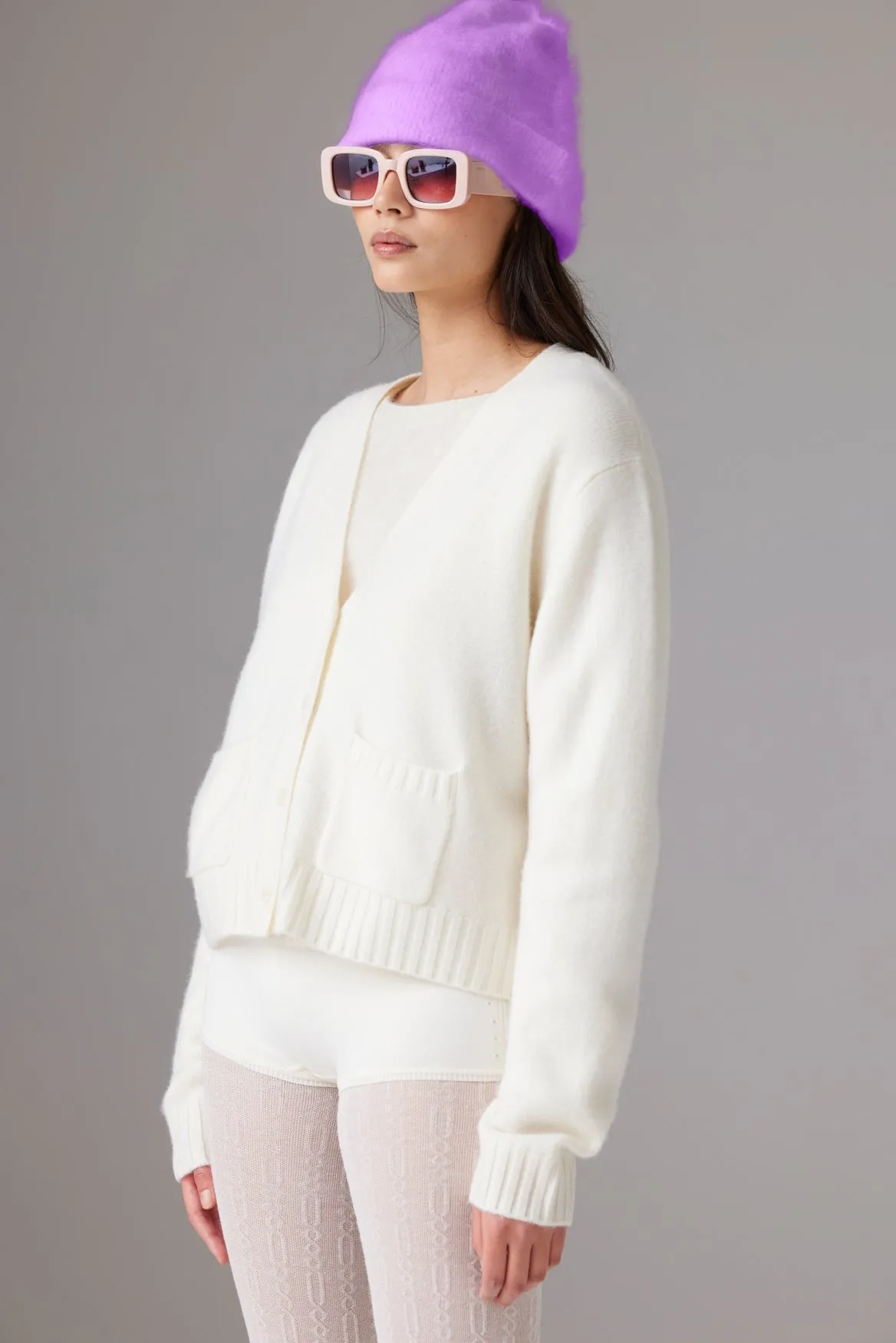 BRUSHED BYRON BEANIE | MISTY PURPLE sold by Colorush