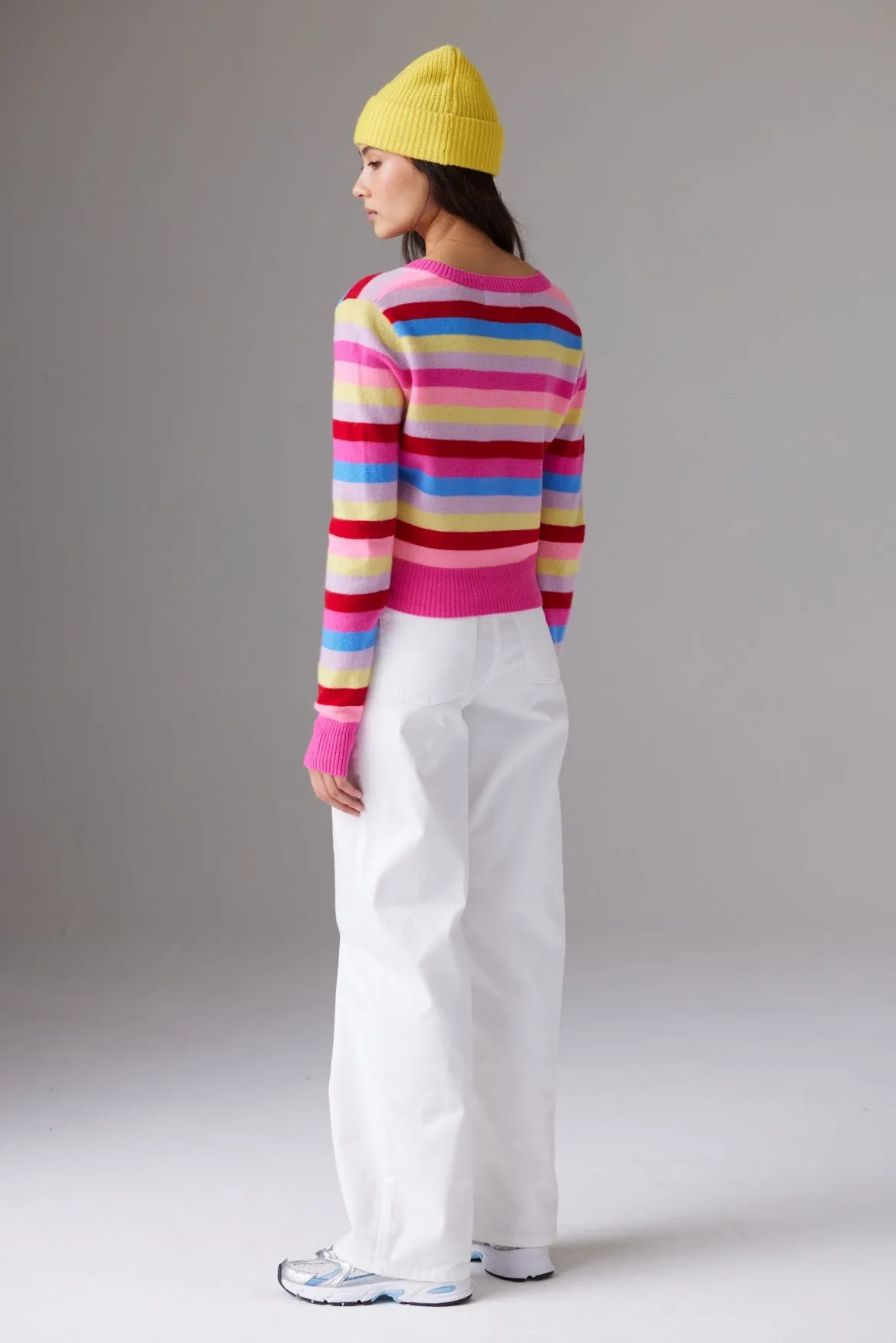 MAYA RIBBED BEANIE | SUNSHINE sold by Colorush product image thumbnail 4