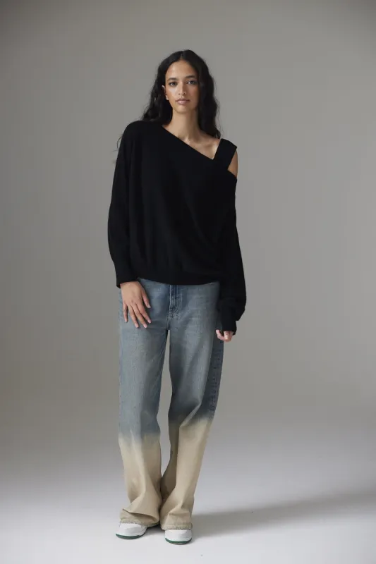 MARGOT BOAT NECK | BLACK made by Colorush