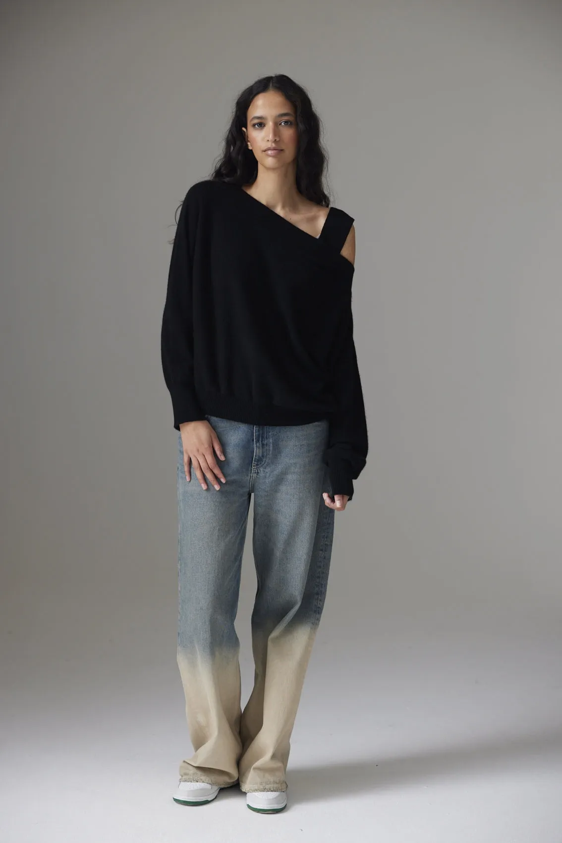 MARGOT BOAT NECK | BLACK sold by Colorush