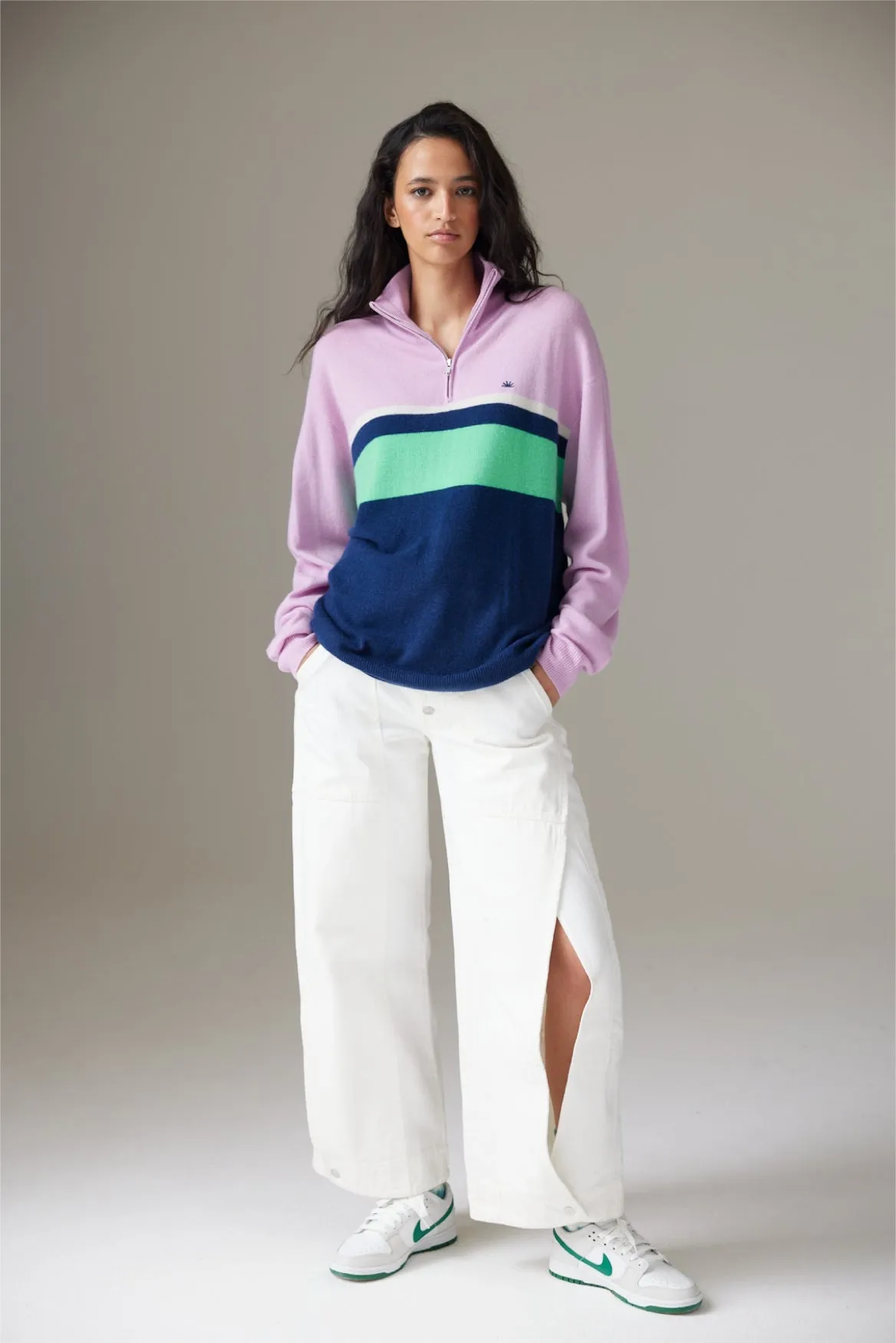 CARTER HALF ZIP | LILAC BAY sold by Colorush product image thumbnail 4