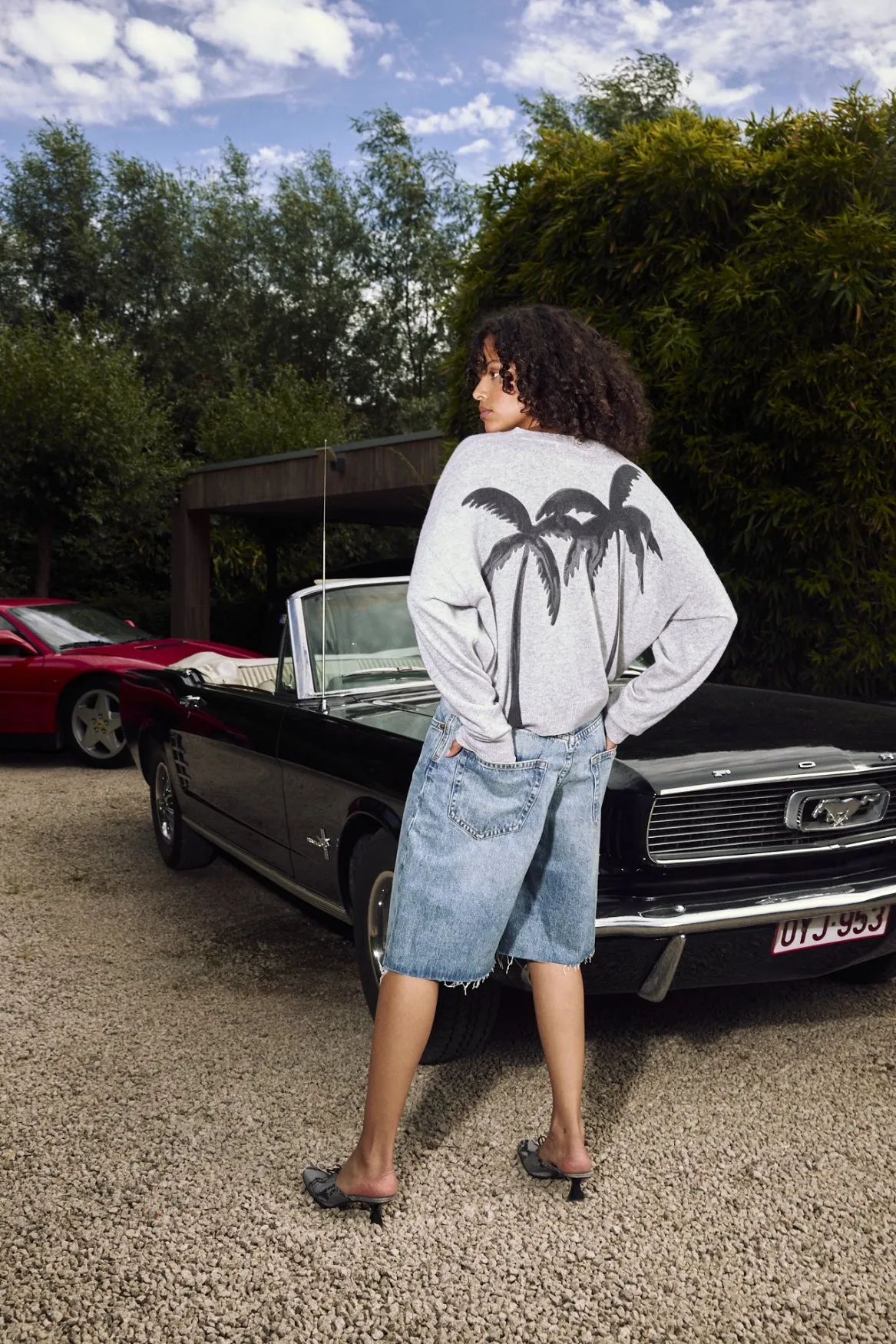 BORA BORA PALM CREW | STONE PALM sold by Colorush product image thumbnail 2