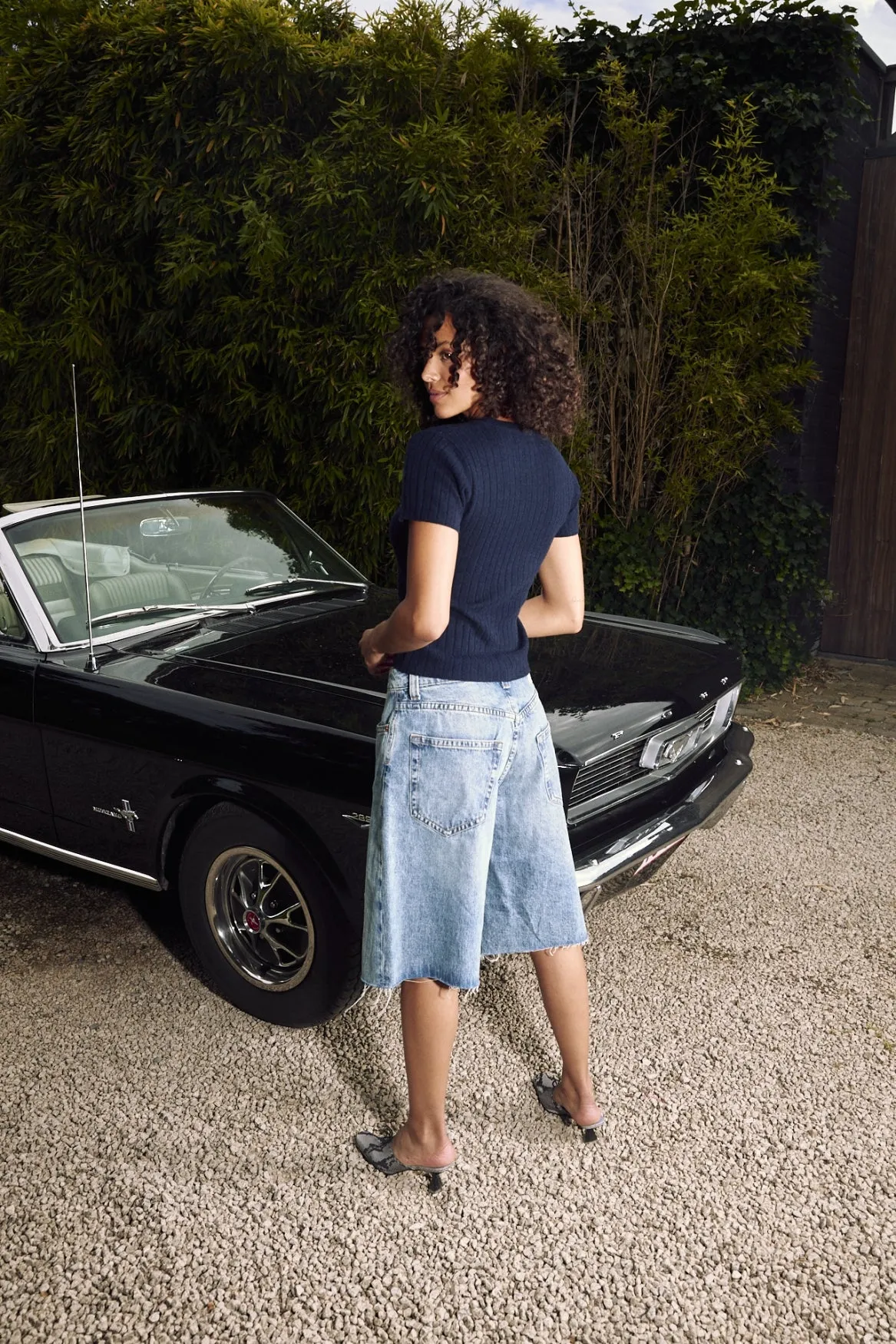 COCONUT BREEZE TEE | NAVY sold by Colorush product image thumbnail 4