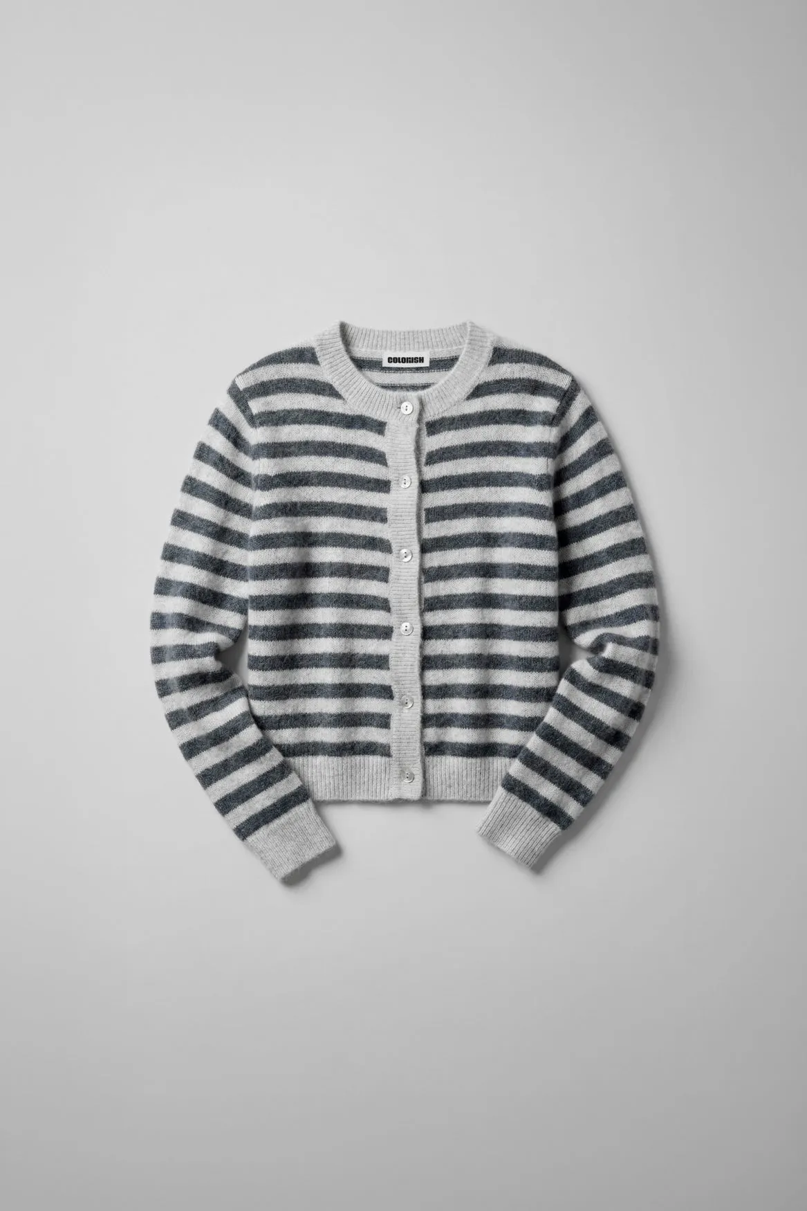 AMARA STRIPE MALOU CARDI | SMOKEY STRIPE sold by Colorush product image thumbnail 2