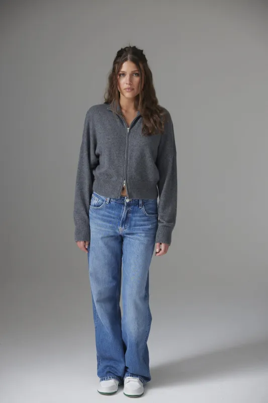 TOTO ZIP JACKET | ANTRACITE sold by Colorush