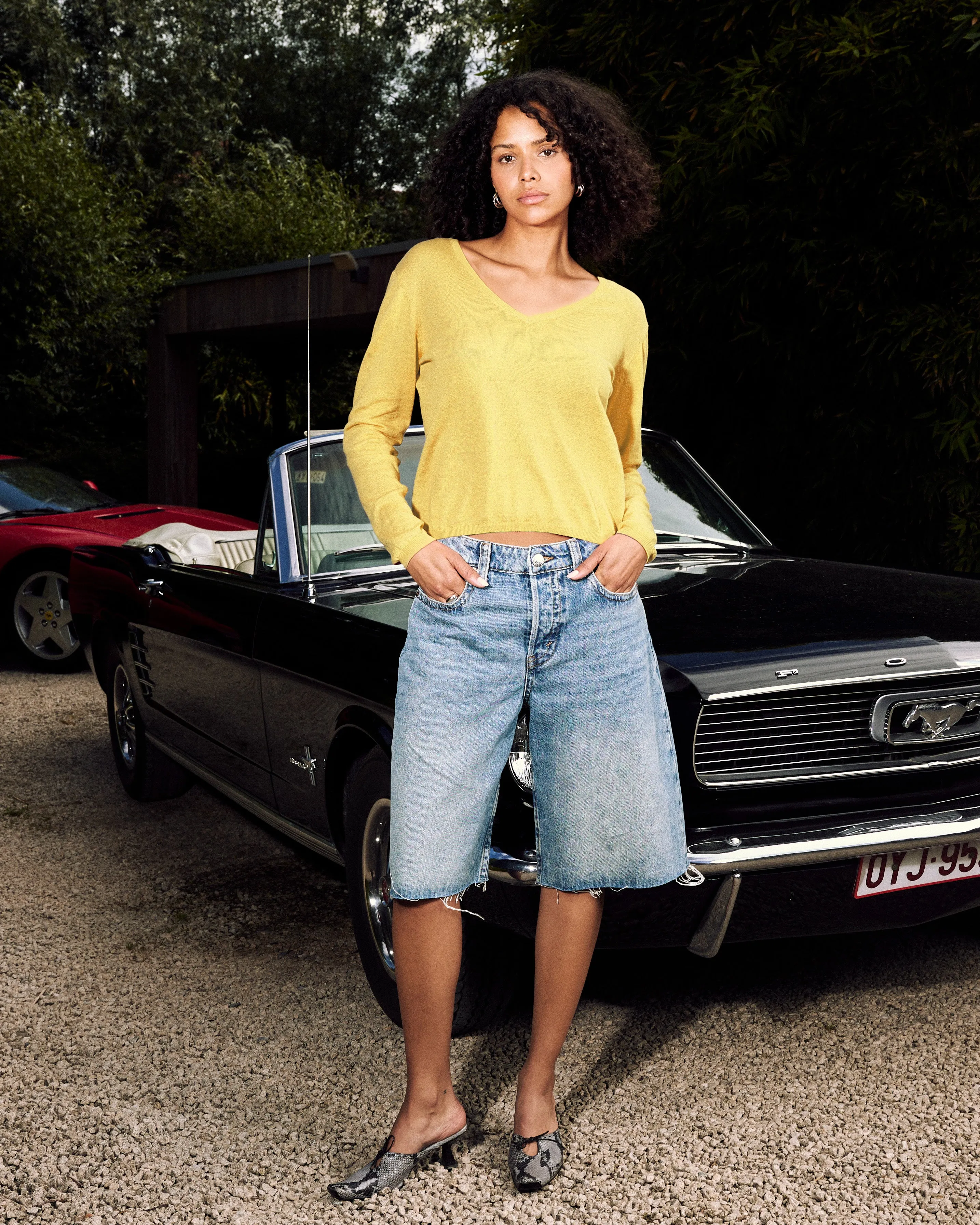 LN WILD HORIZON V NECK | SUNBEAM sold by Colorush product image thumbnail 3