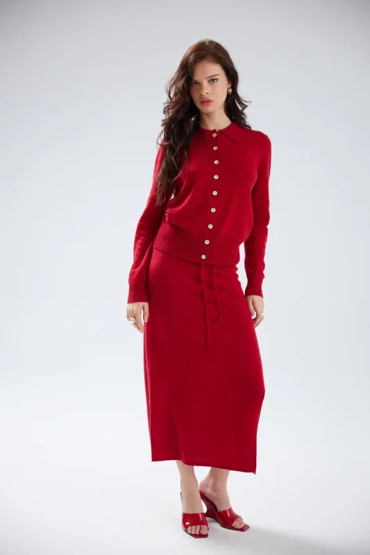 ZURI BLOUSE | CRANBERRY made by Colorush