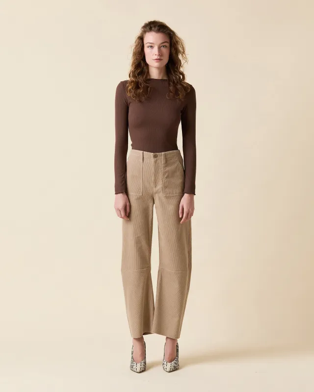 Corduroy Utility Soft Barrel sold by Le Jean