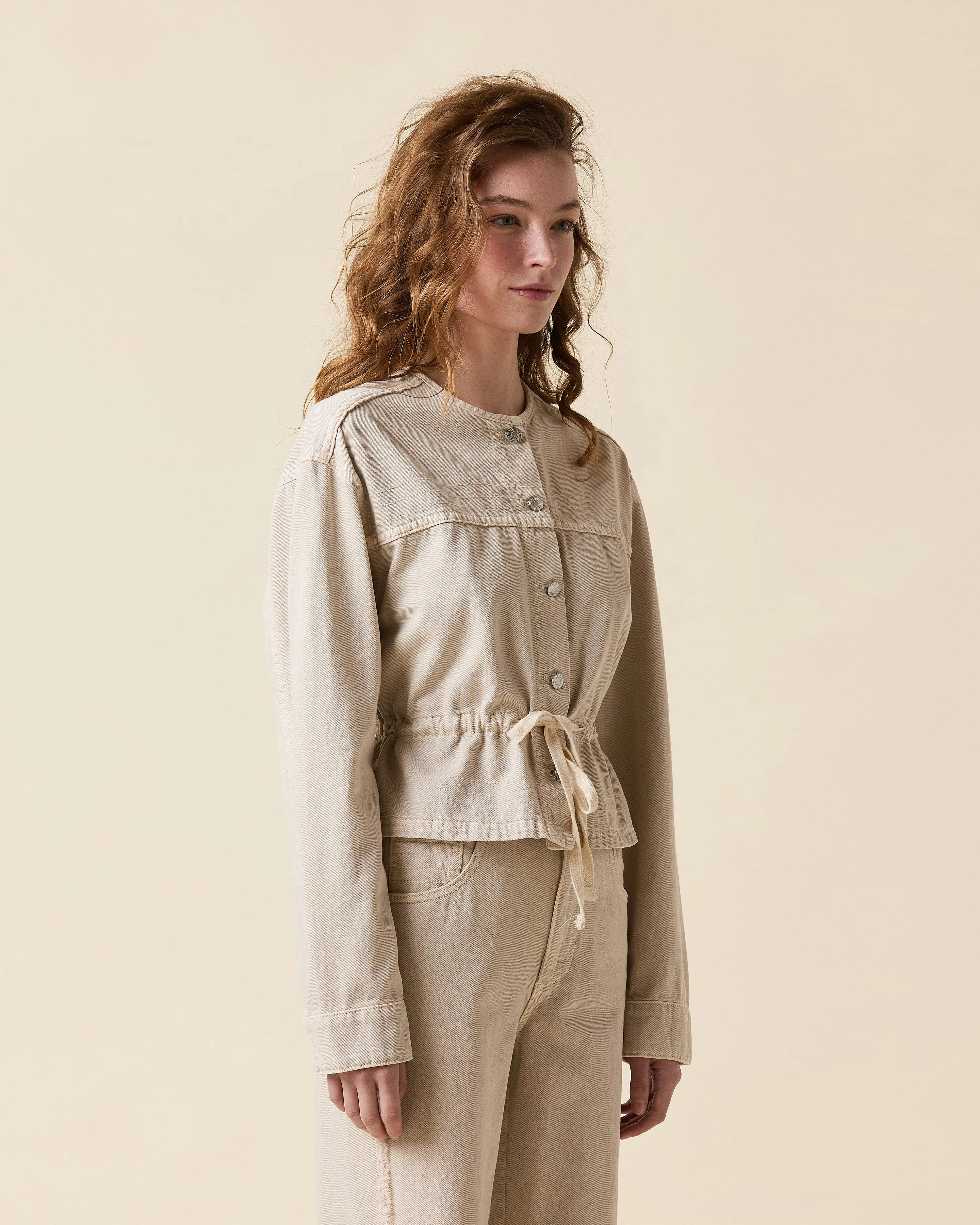 Gracie Embroidered Jacket sold by Le Jean product image thumbnail 2