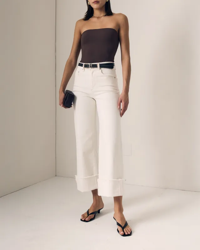 Column Ankle w/ Single Cuff made by Le Jean