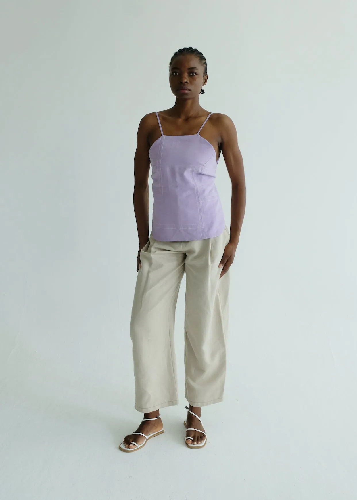 Zero Waste Top (Orchid) sold by Oh Seven Days