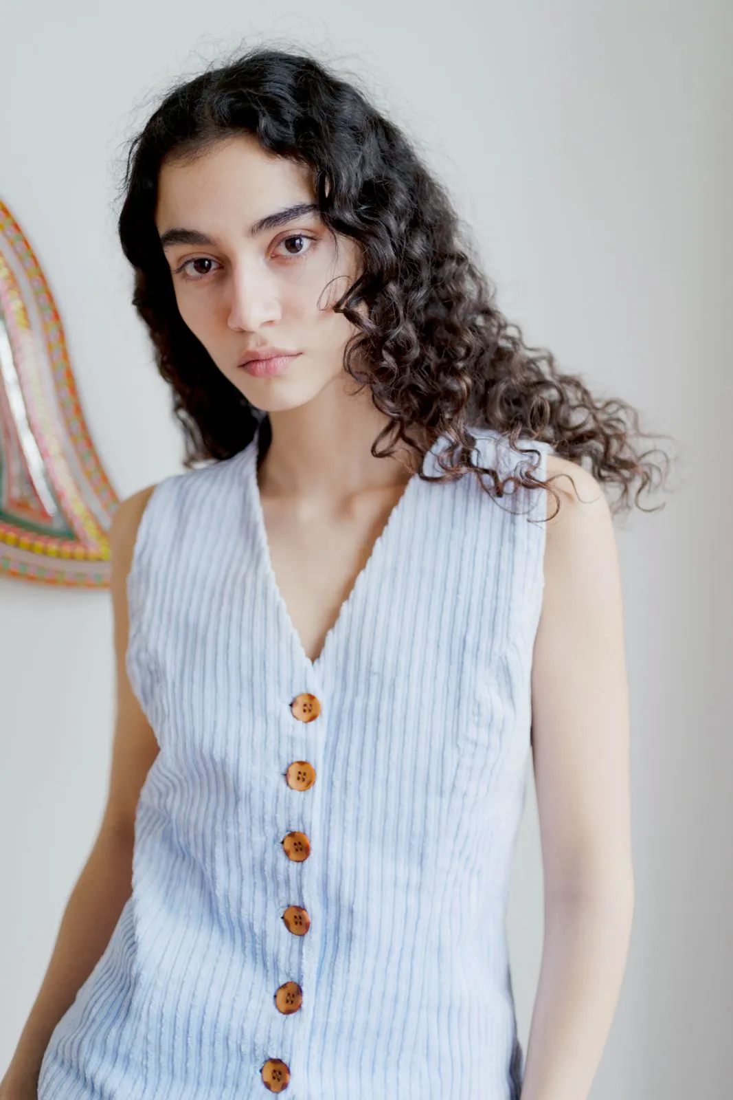 Wyatt Waistcoat - Lilac sold by Oh Seven Days product image thumbnail 3