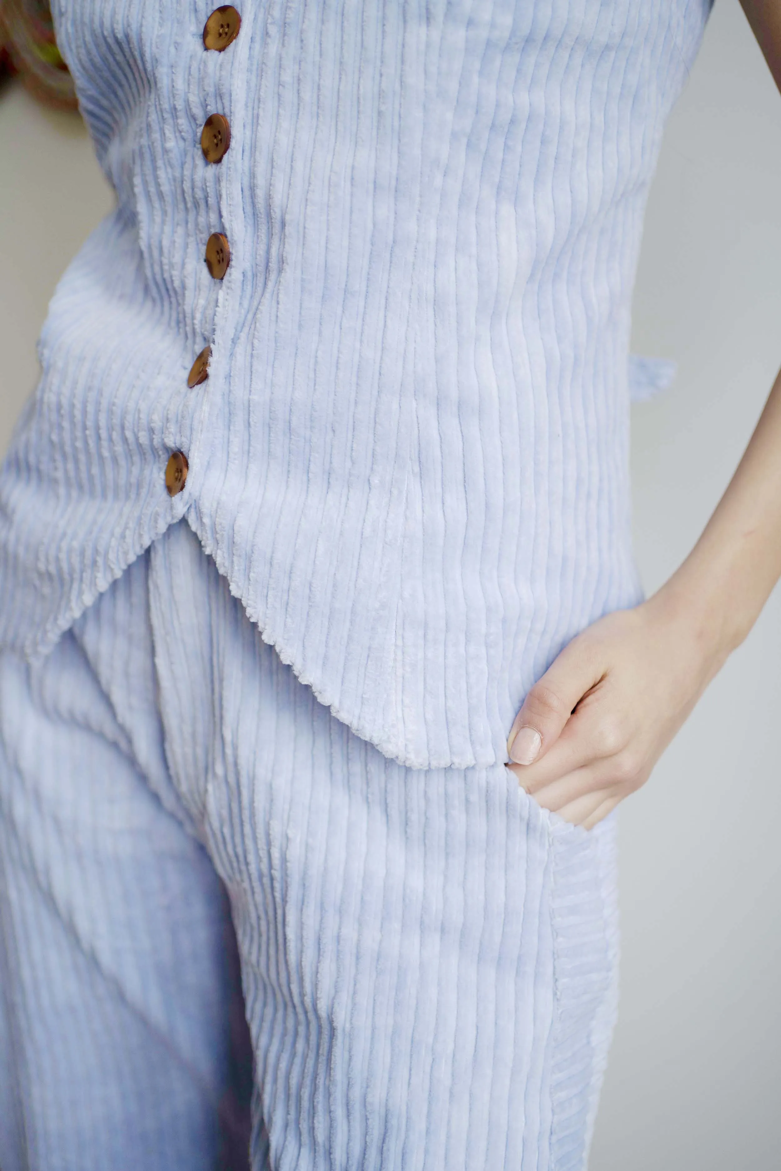 Wyatt Waistcoat - Lilac sold by Oh Seven Days product image thumbnail 5