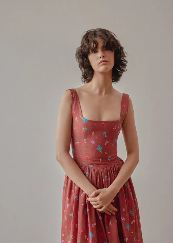 Dani Dress - Copper made by Oh Seven Days