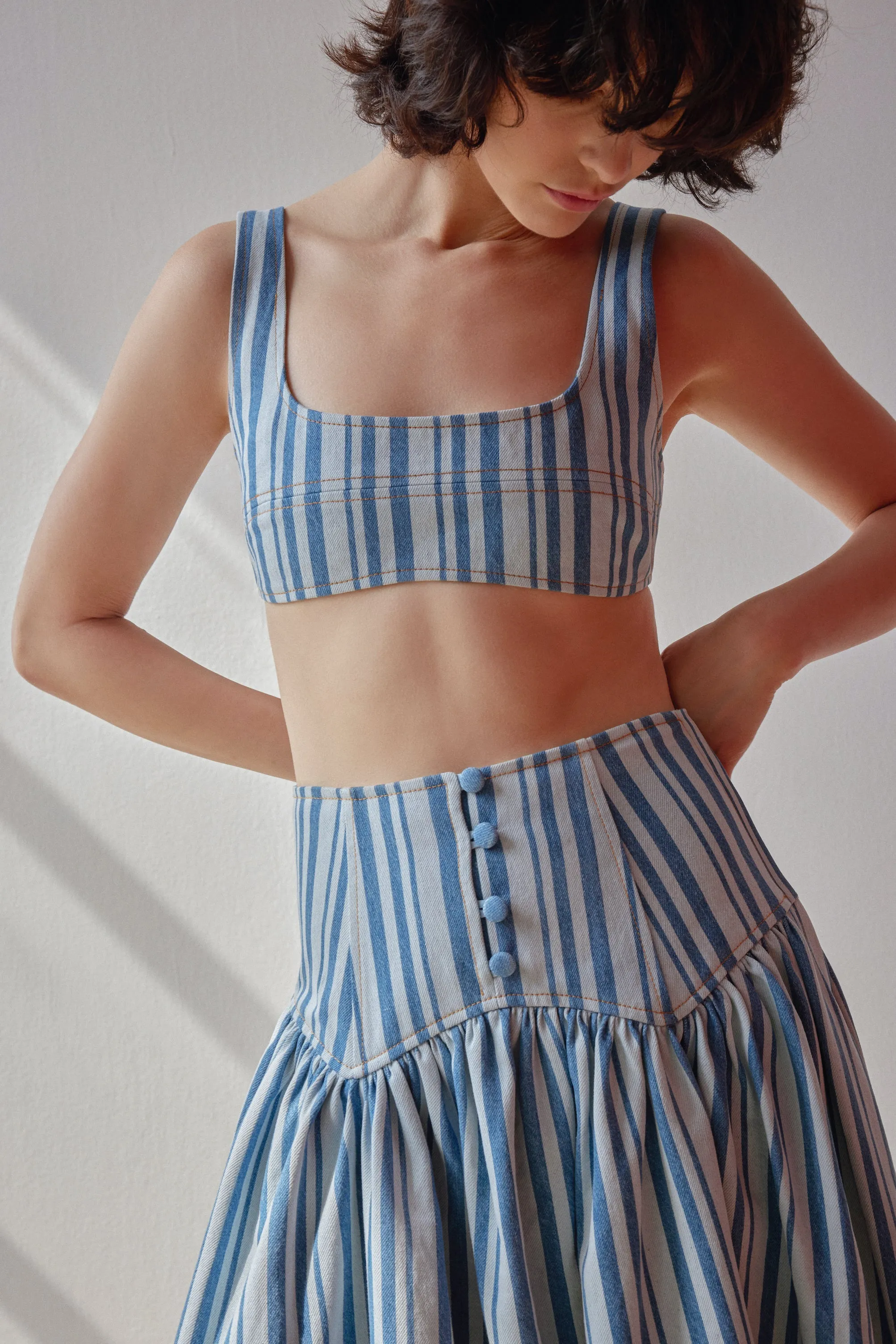 Danielle Skirt - Striped sold by Oh Seven Days product image thumbnail 2