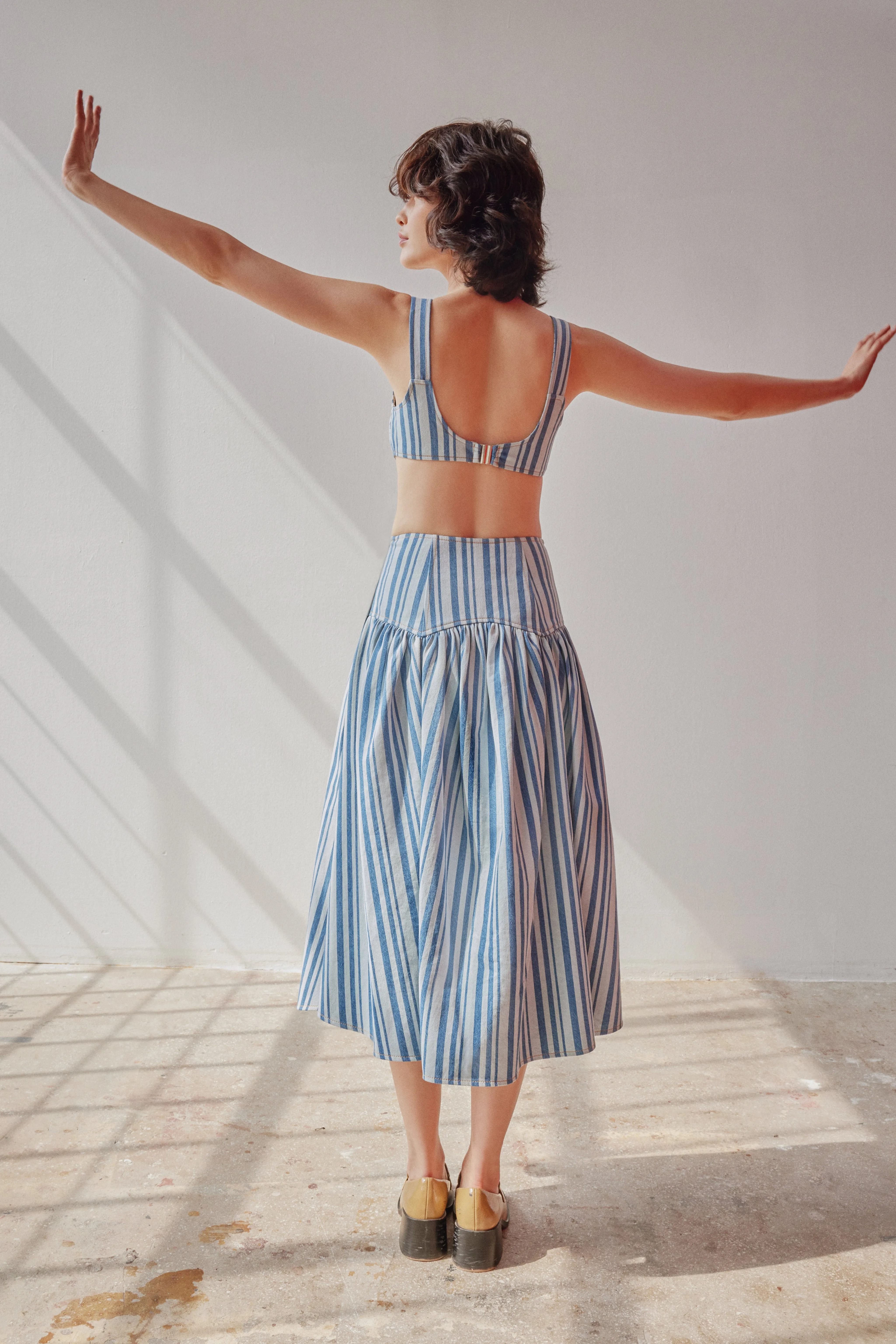 Danielle Skirt - Striped sold by Oh Seven Days product image thumbnail 3