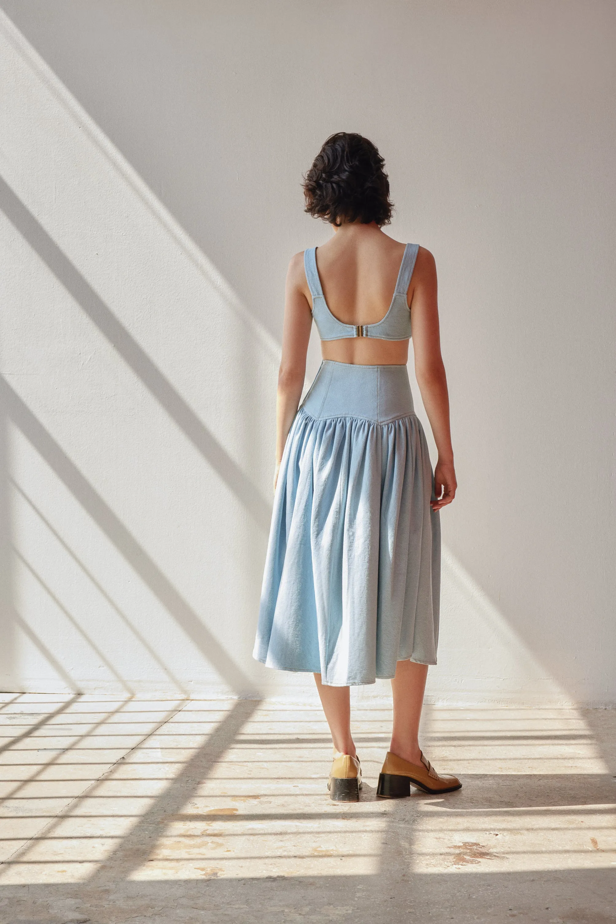 Danielle Skirt - Light Blue sold by Oh Seven Days product image thumbnail 2