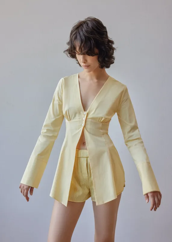 Demi Blouse - Yellow made by Oh Seven Days