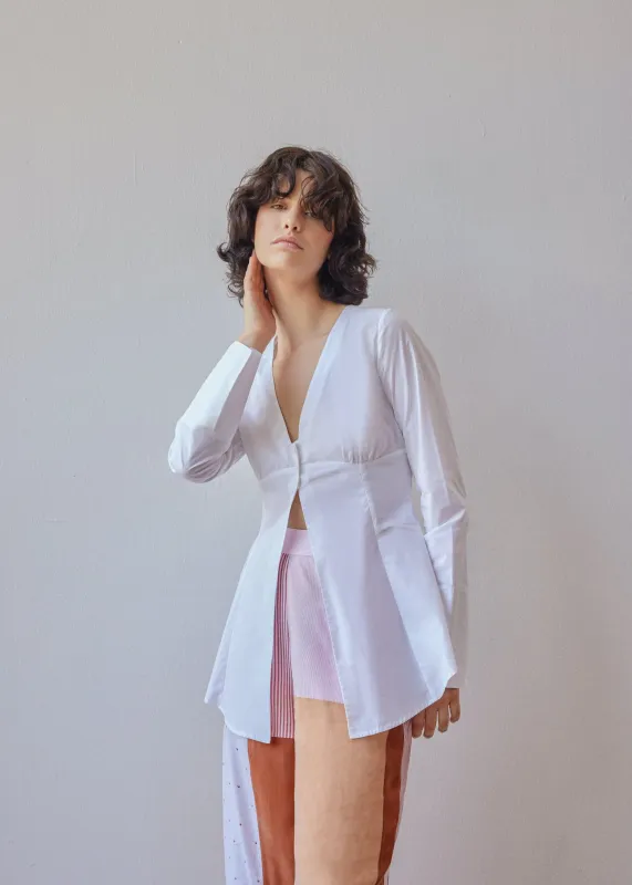 Demi Blouse - White made by Oh Seven Days