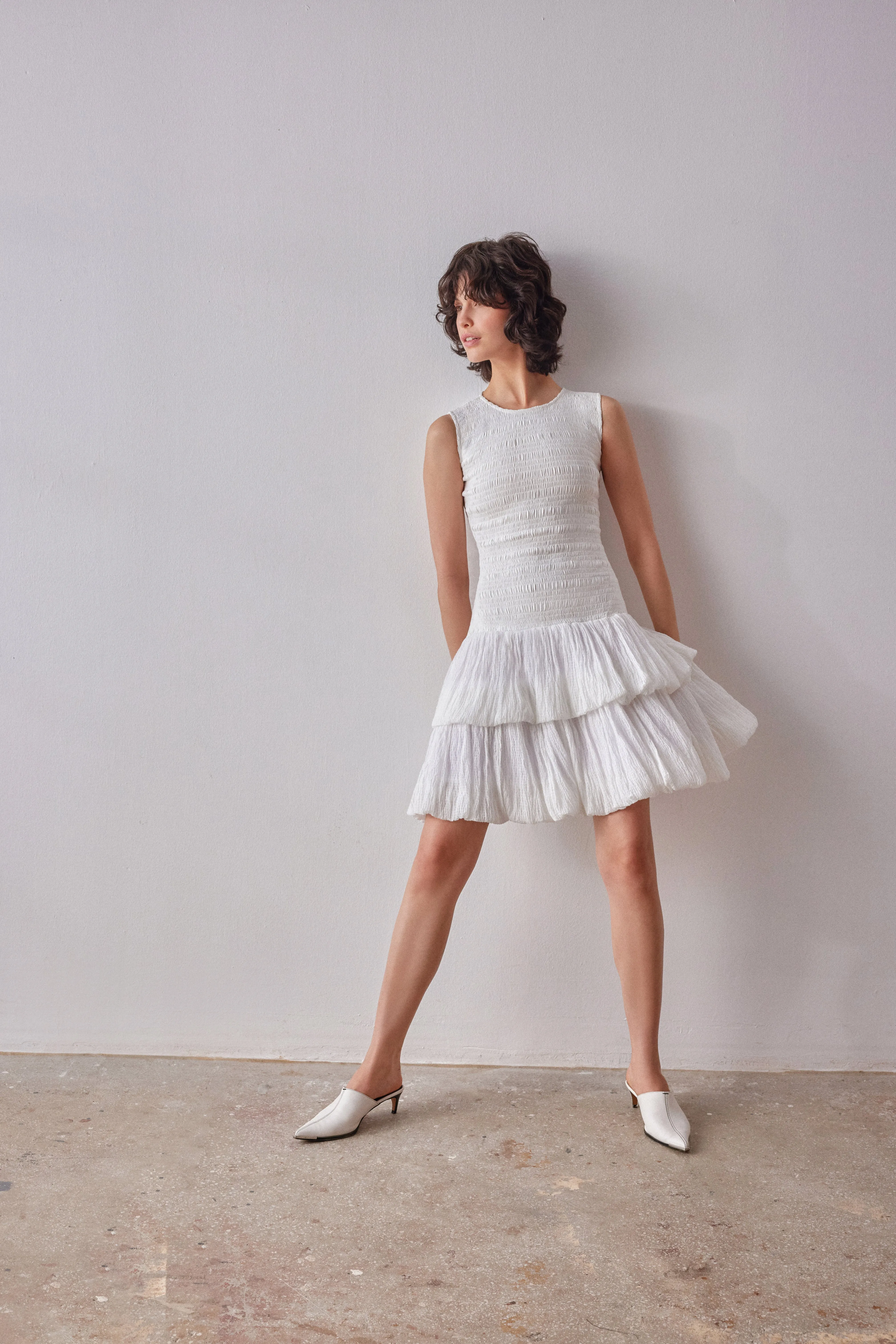 Emilia Dress - White sold by Oh Seven Days product image thumbnail 5