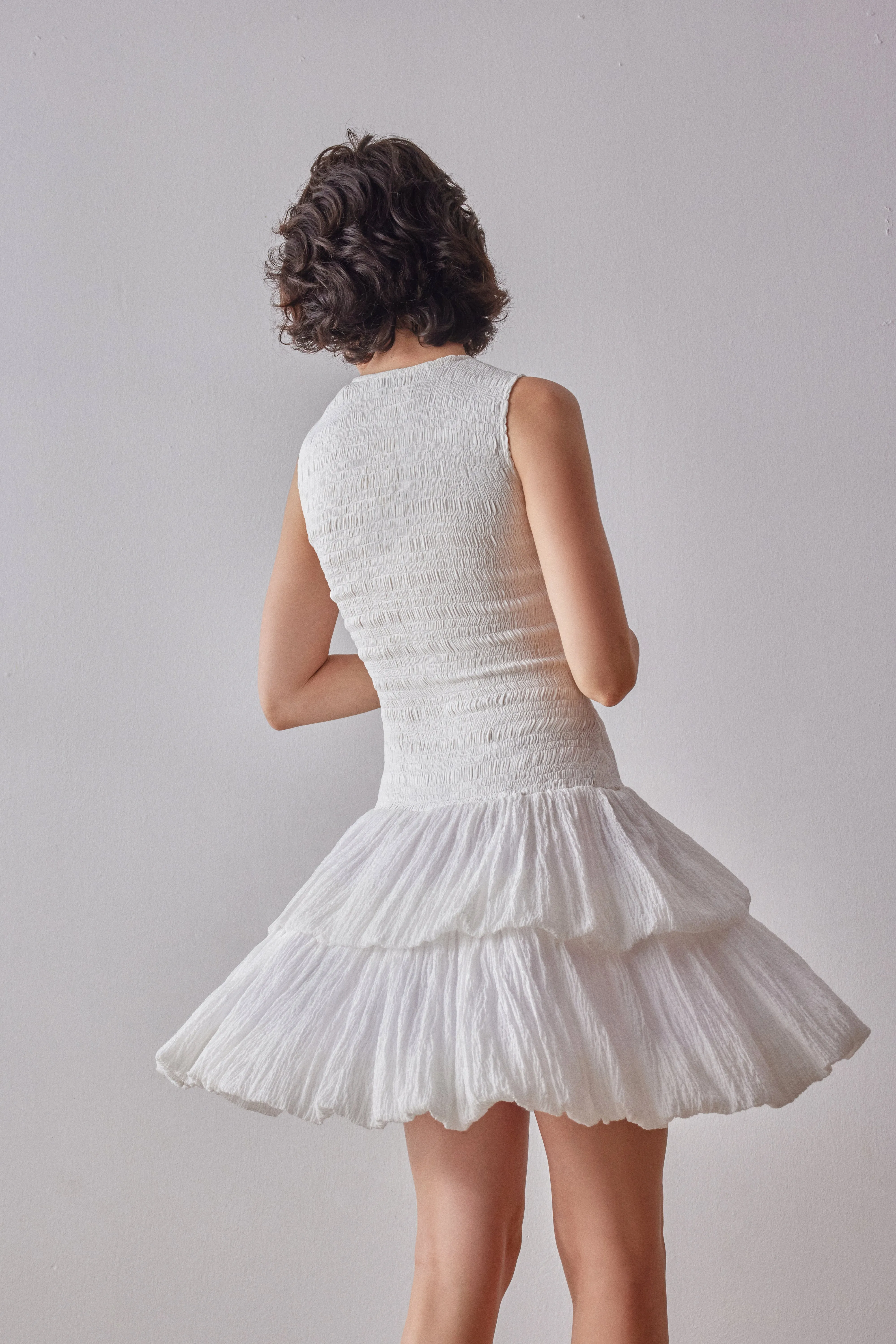 Emilia Dress - White sold by Oh Seven Days product image thumbnail 3