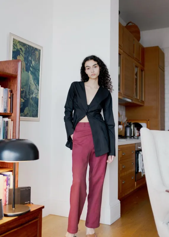 Demi Blouse - Black made by Oh Seven Days