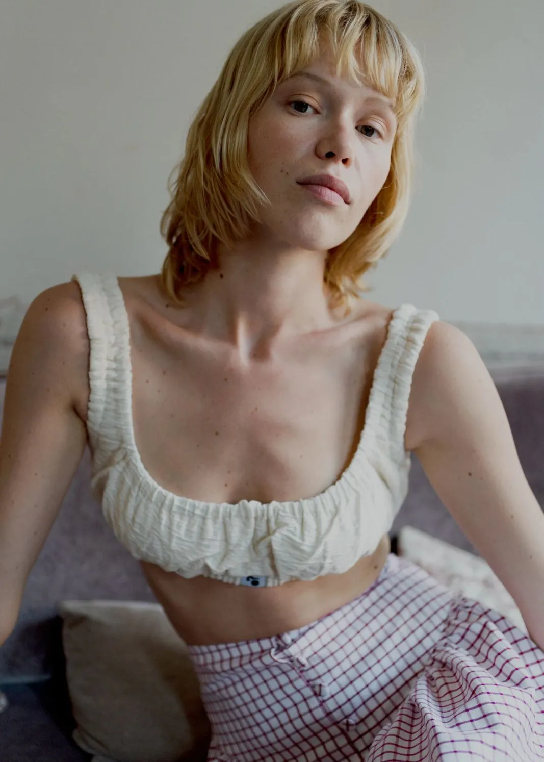 Ruby Top - Cream sold by Oh Seven Days