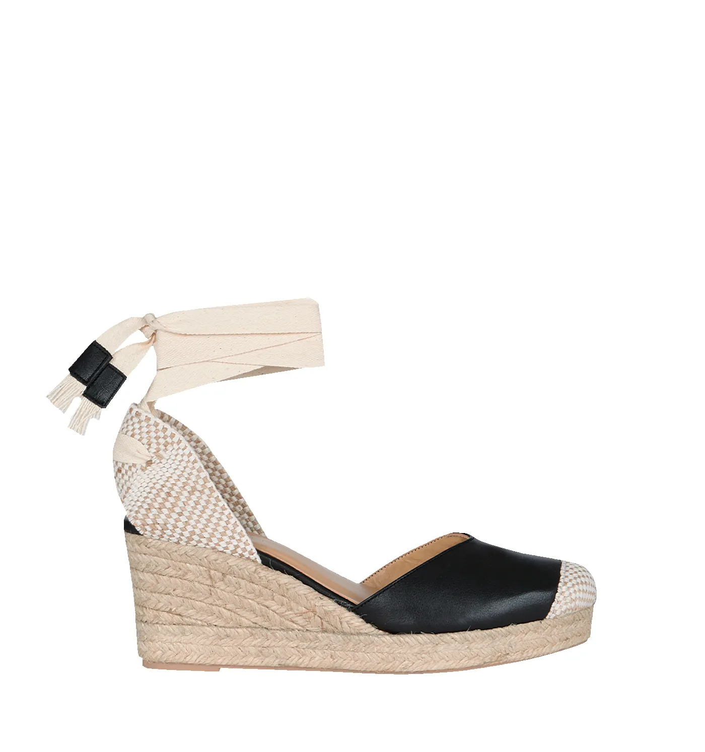 Alpargata Bianca Black 7 cm sold by PARIS/64 product image thumbnail 2