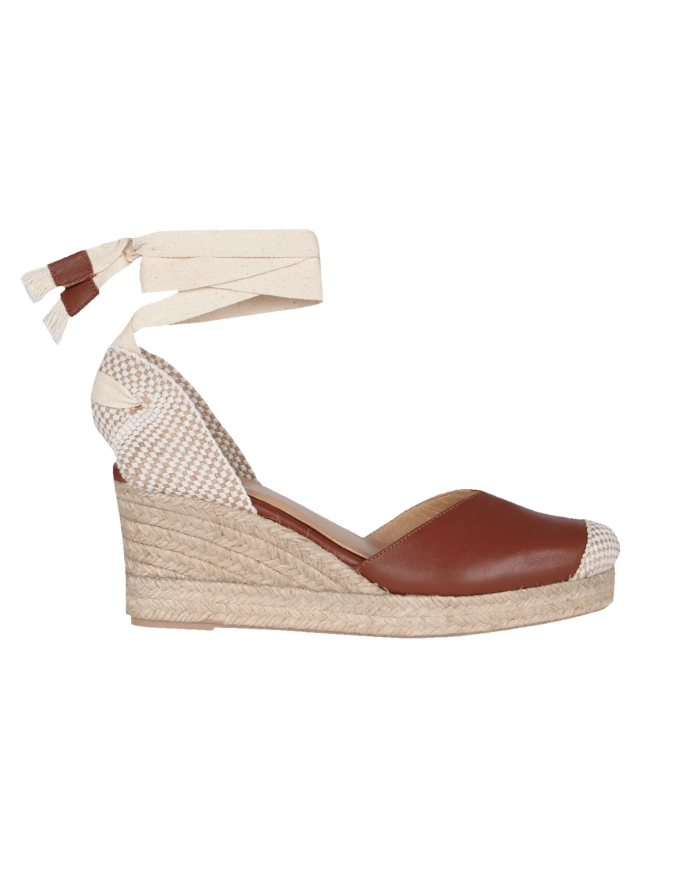 Alpargata Bianca Chocolate 7 cm sold by PARIS/64