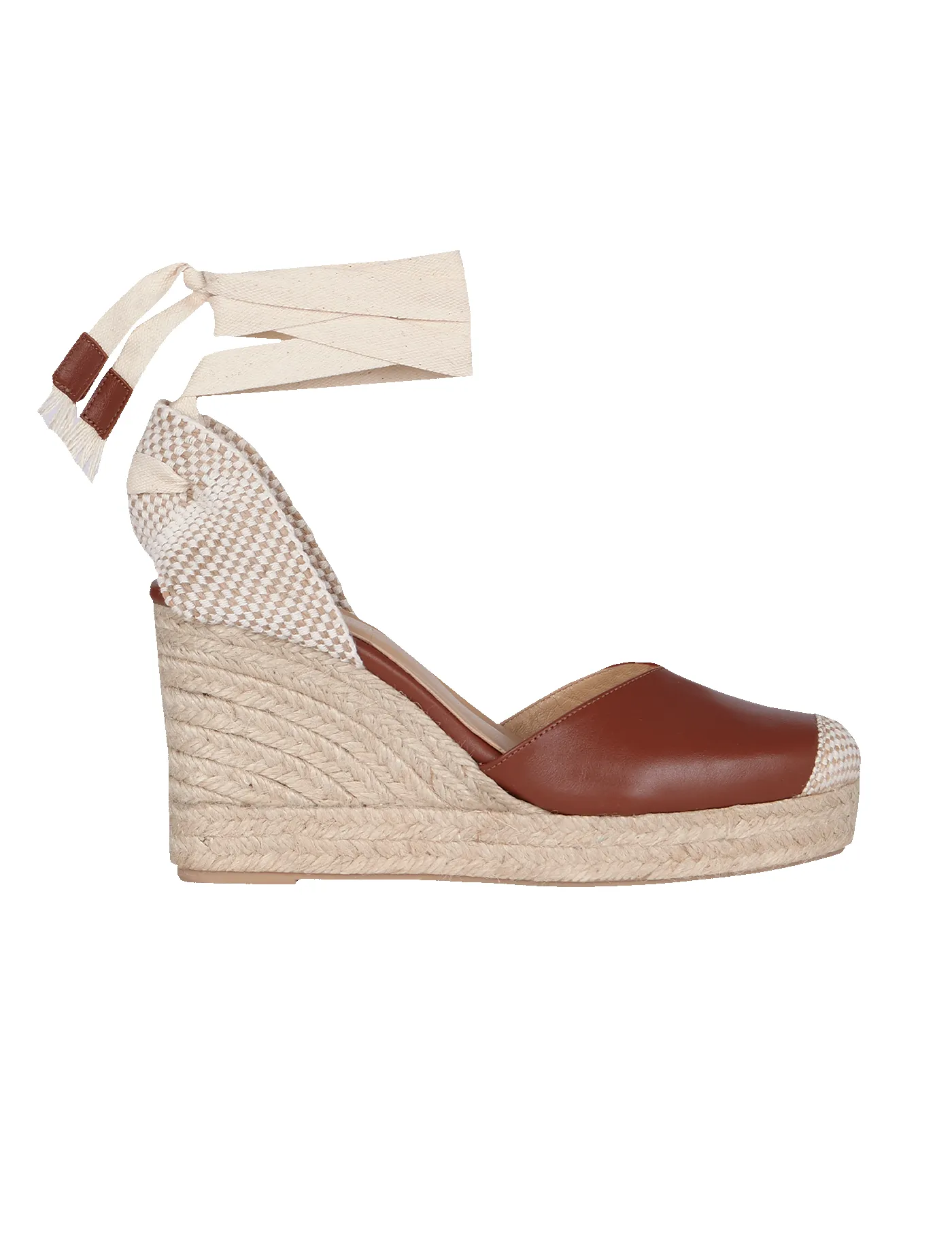 Alpargata Bianca Chocolate 9 cm sold by PARIS/64