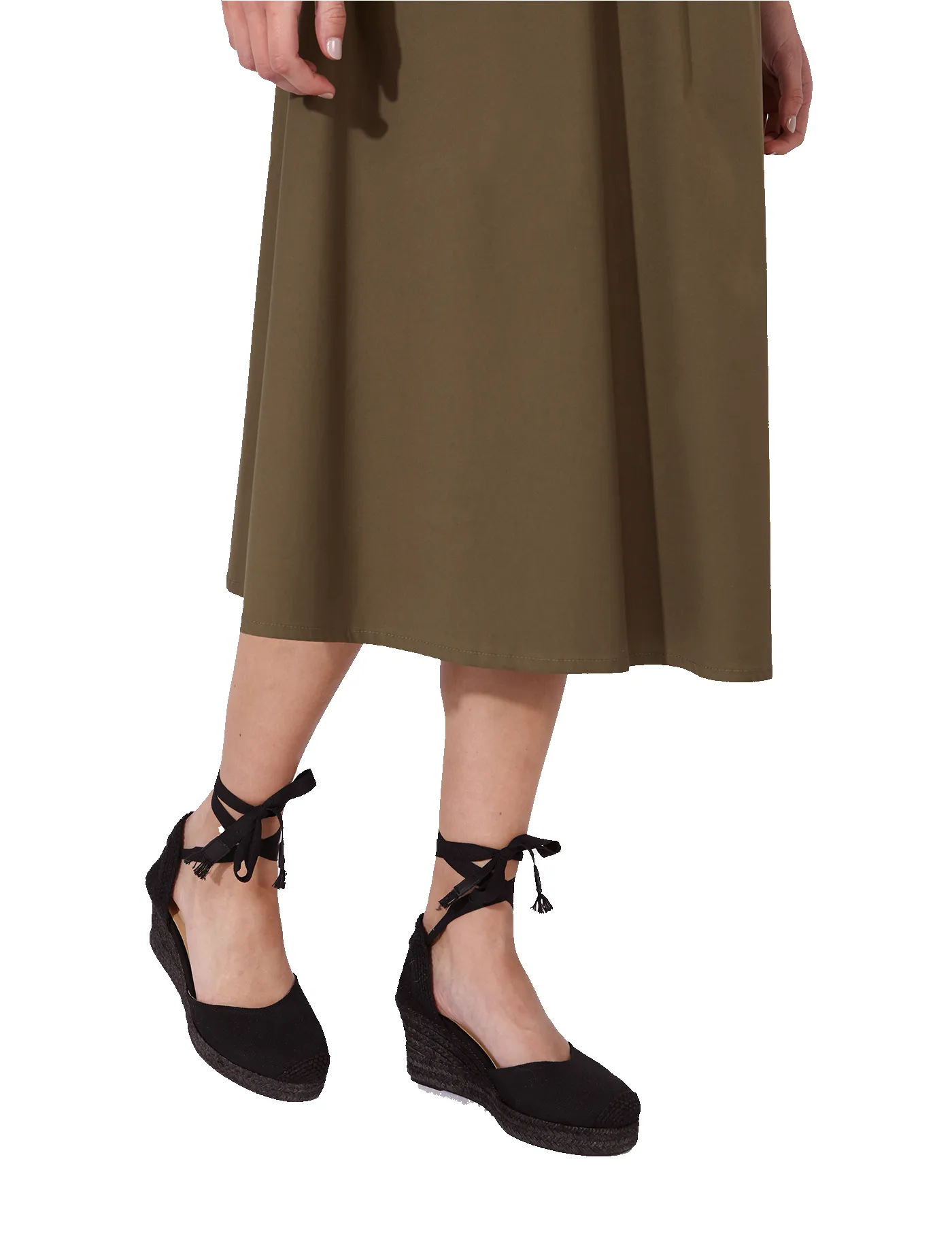 Alpargata Bianca Lino Total Black 7 cm sold by PARIS/64 product image thumbnail 4