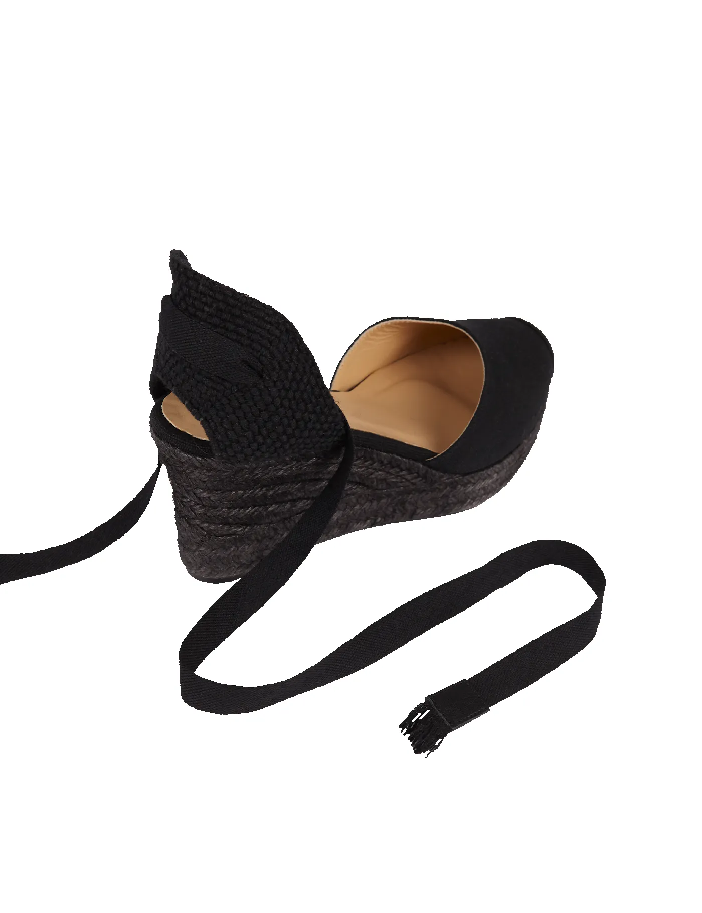 Alpargata Bianca Lino Total Black 7 cm sold by PARIS/64 product image thumbnail 3