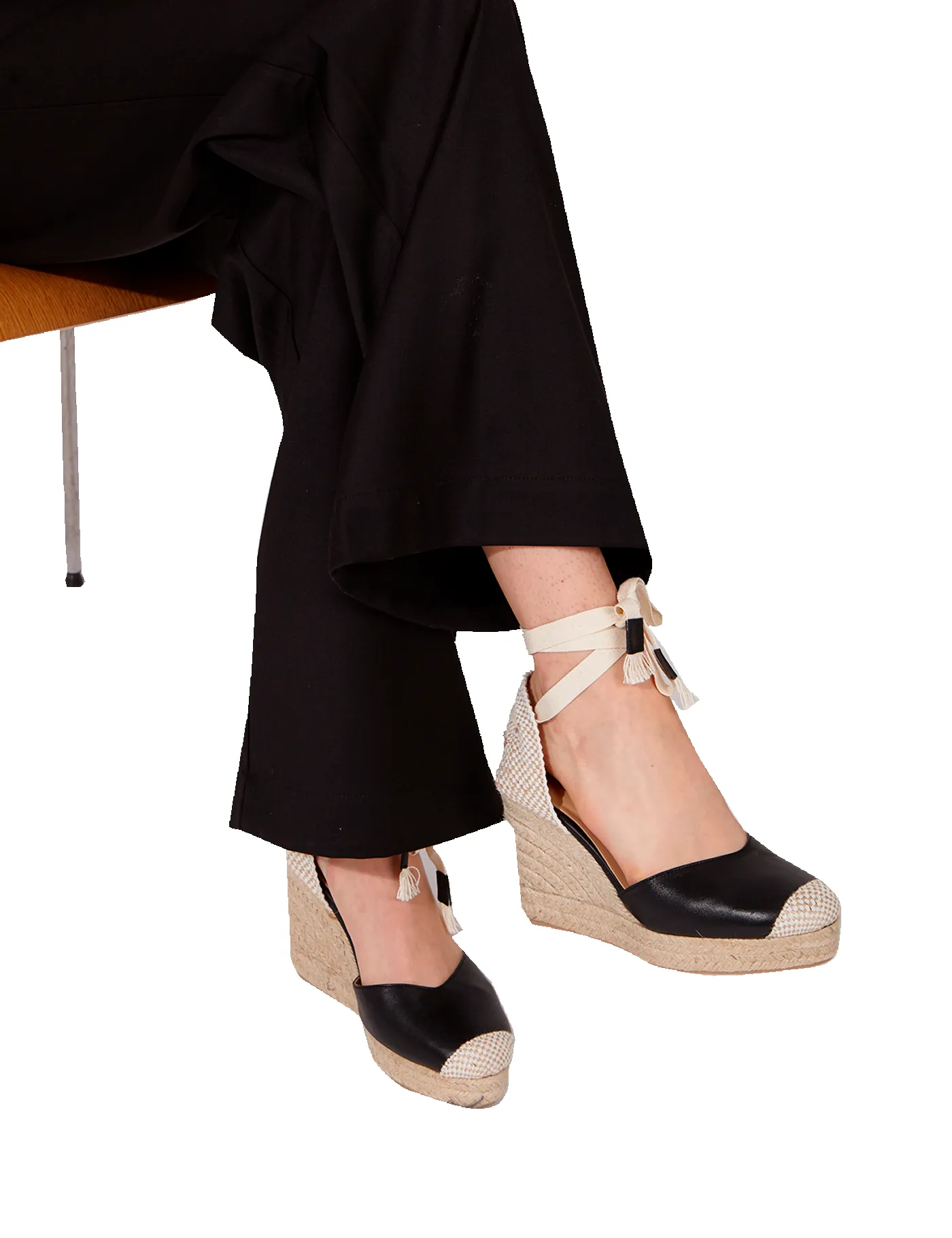 Alpargata Bianca Black 9 cm sold by PARIS/64 product image thumbnail 5