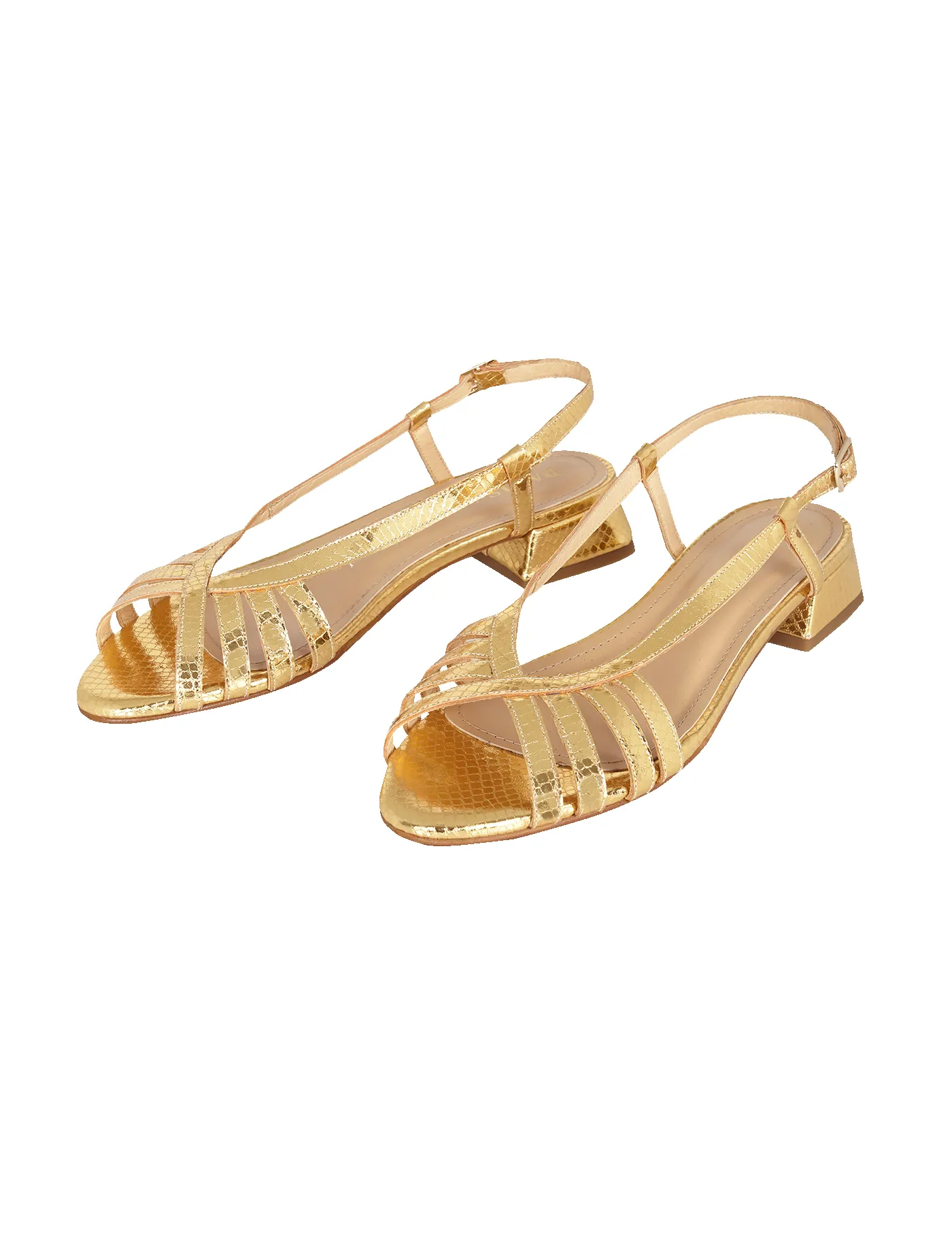 Sandalia Béatrice Gold sold by PARIS/64 product image thumbnail 3