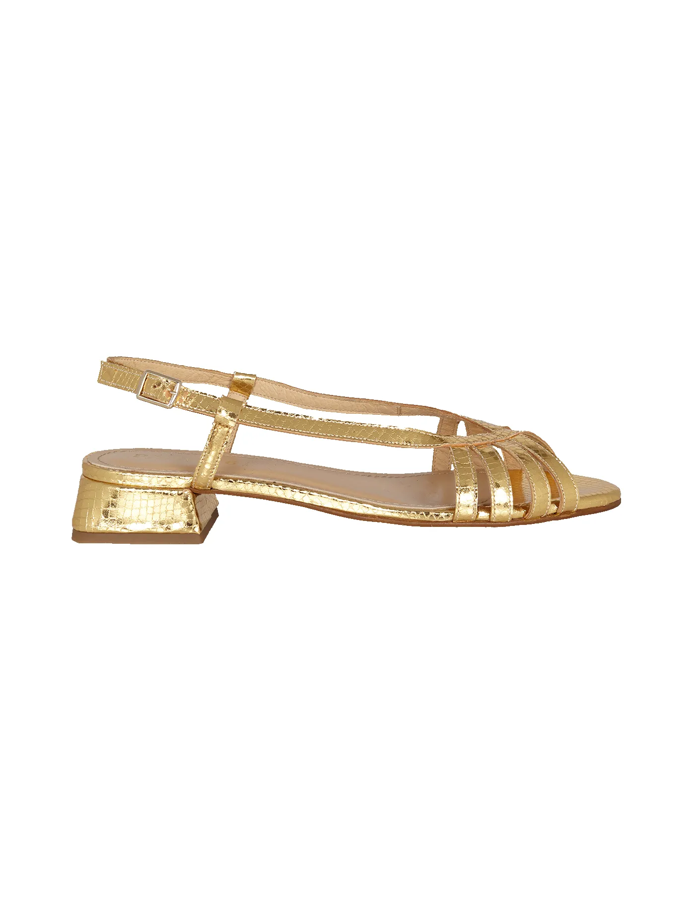 Sandalia Béatrice Gold sold by PARIS/64