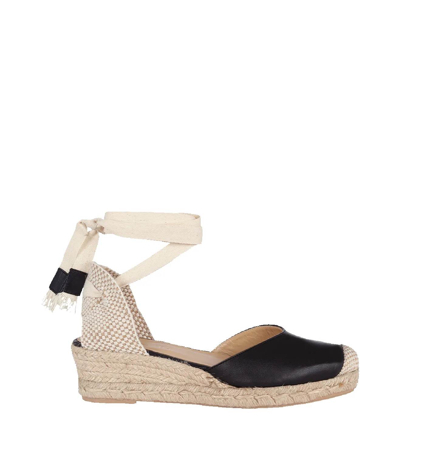 Alpargata Mini Bianca Black 5 cm sold by PARIS/64 product image thumbnail 2