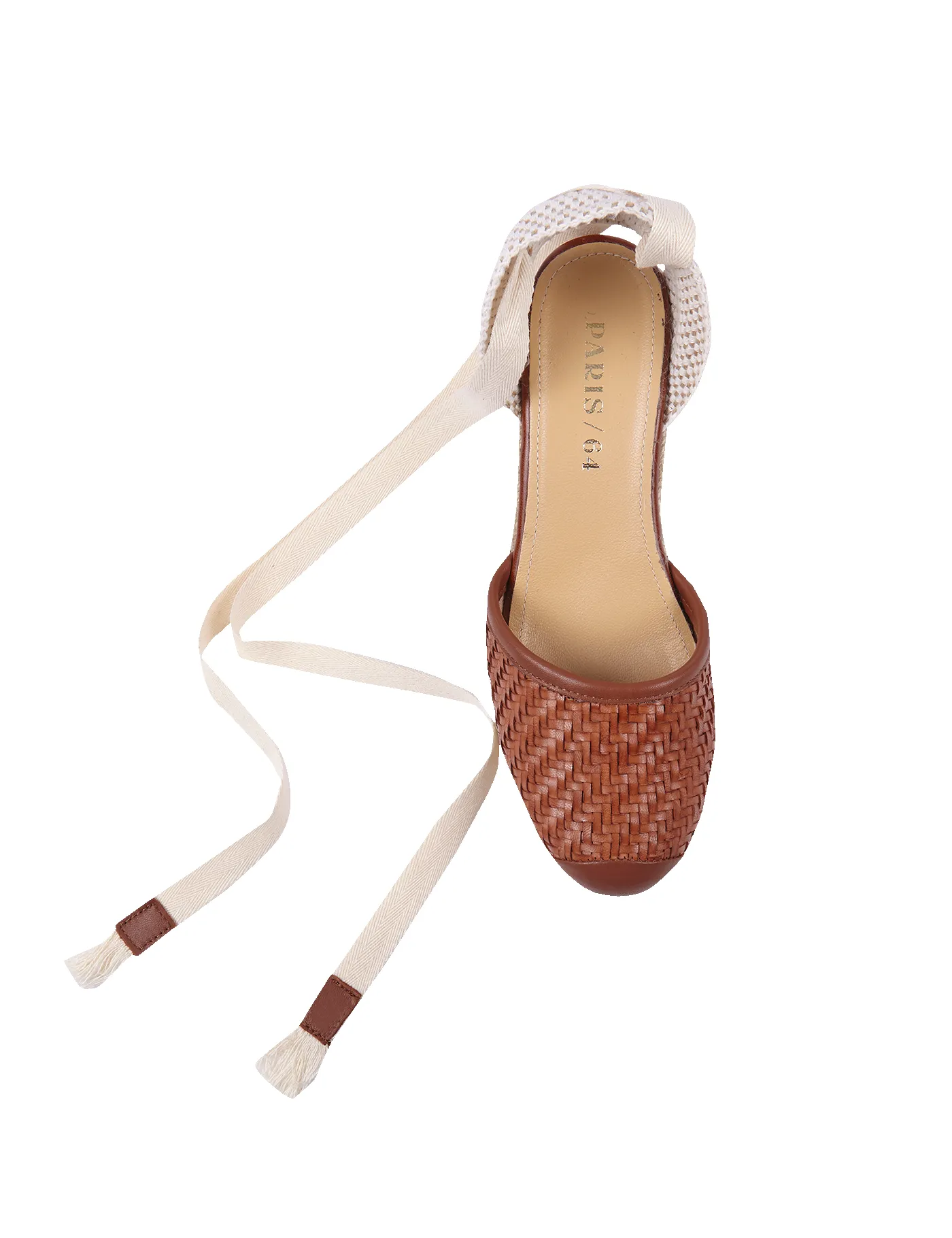 Alpargata Bianca Provence Brown 9 cm sold by PARIS/64 product image thumbnail 5