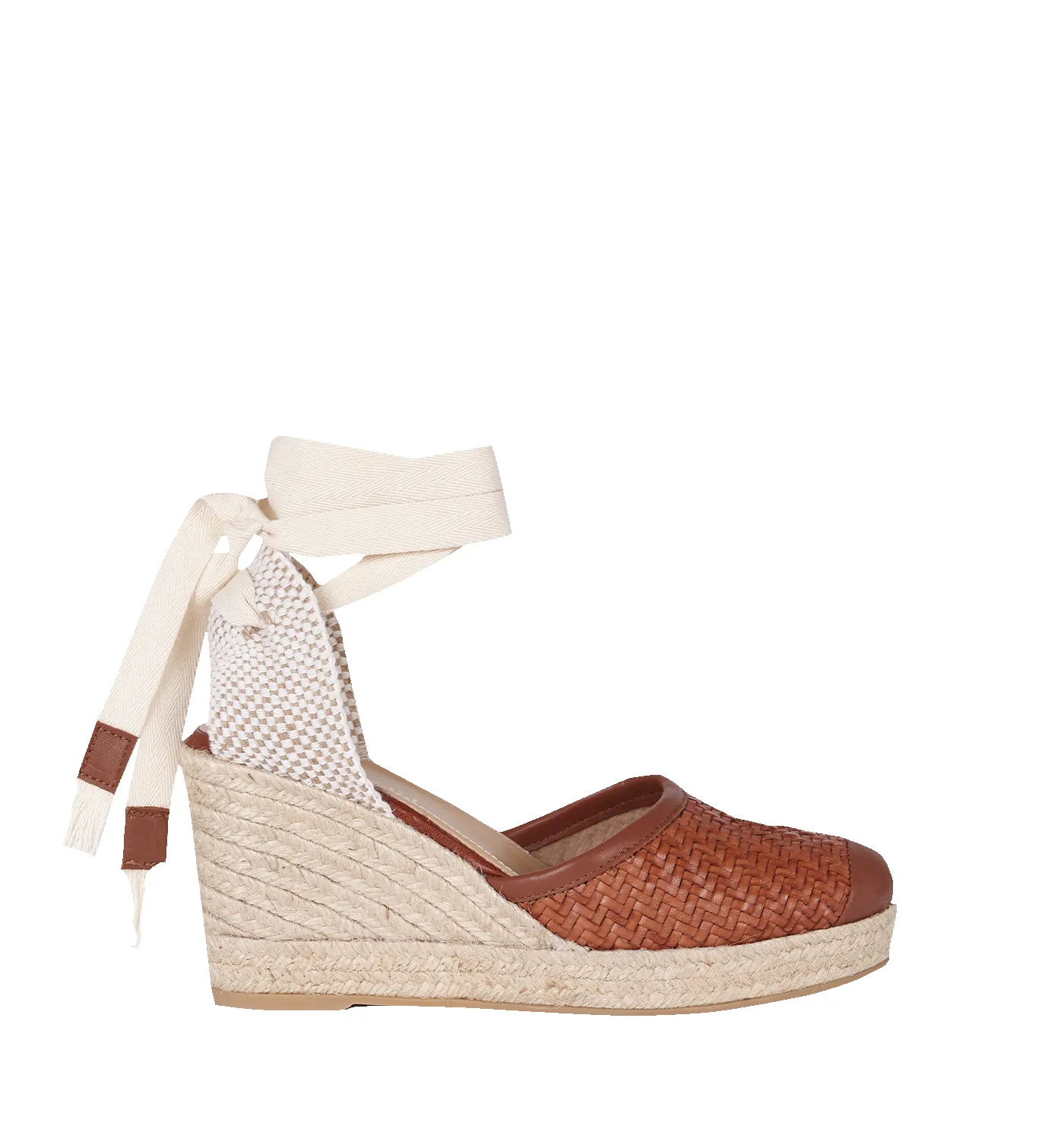 Alpargata Bianca Provence Brown 9 cm sold by PARIS/64 product image thumbnail 2