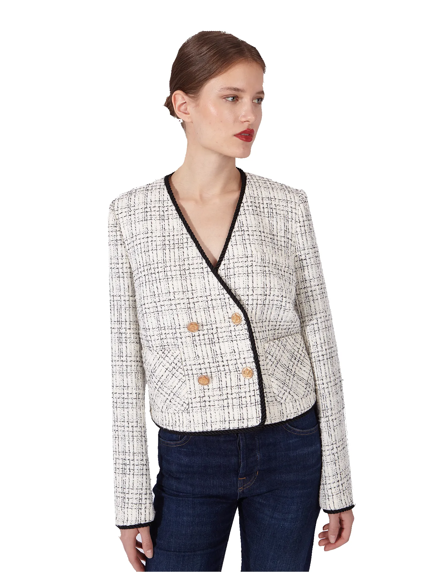 Blazer Helen Tweed Beige sold by PARIS/64 product image thumbnail 5