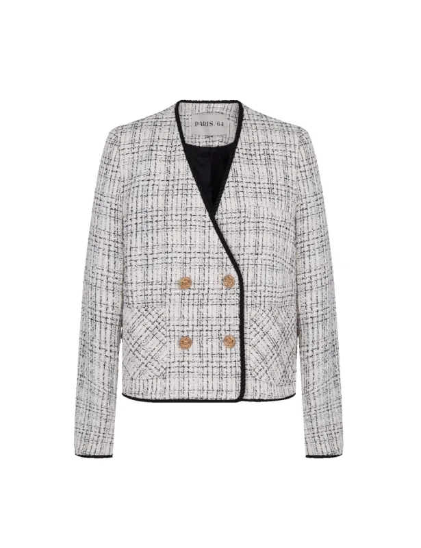 Blazer Helen Tweed Beige sold by PARIS/64